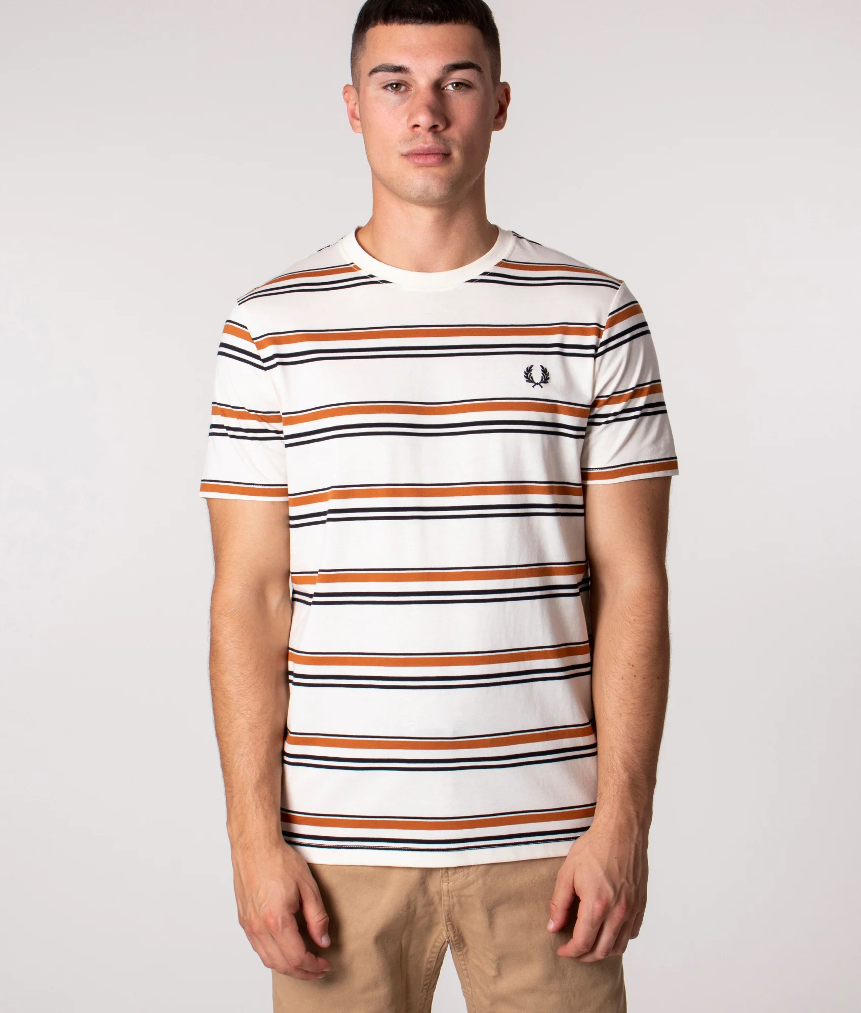 Regular Fit Fine Stripe T-Shirt
