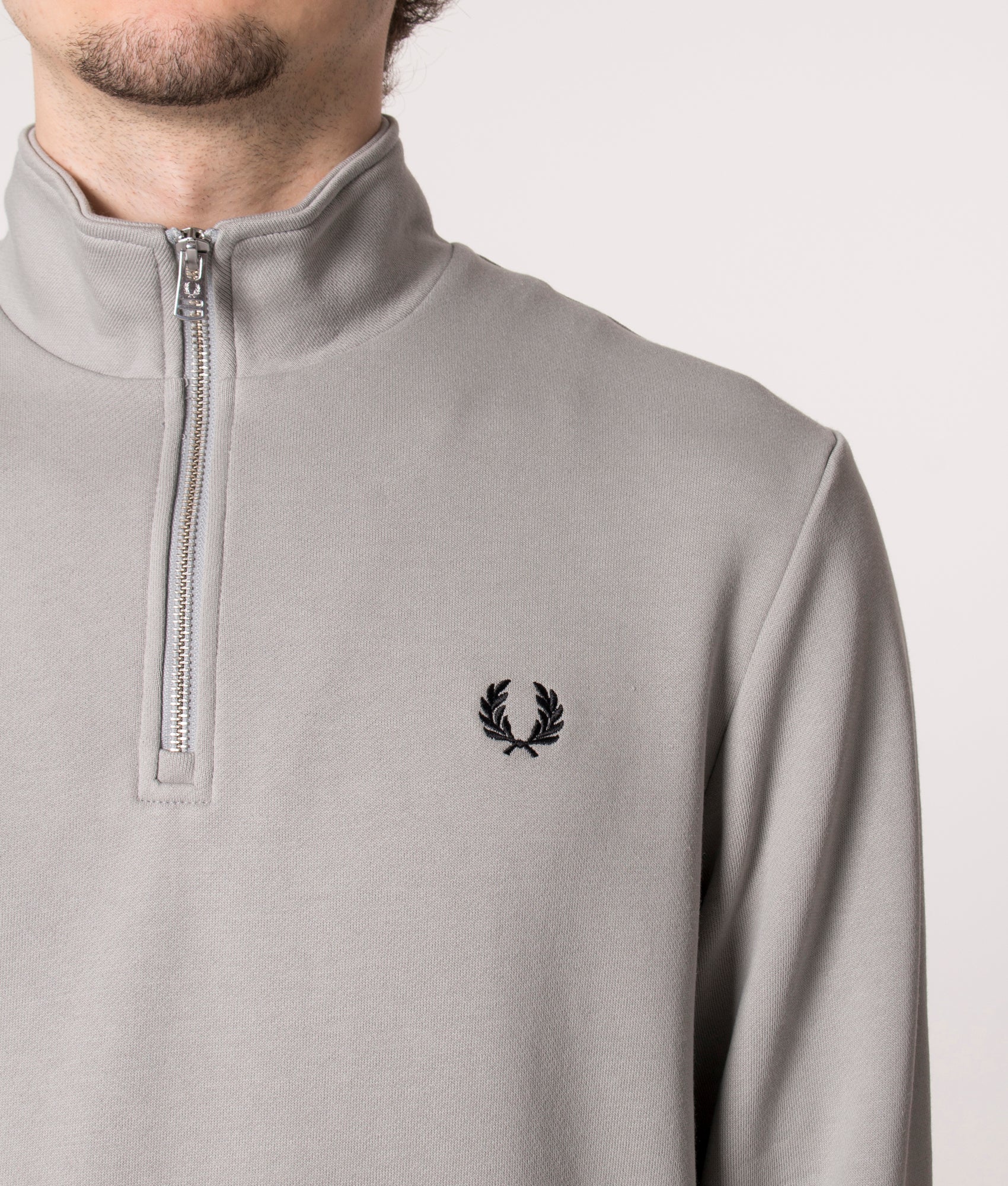 Regular Fit Quarter Zip Sweatshirt - Image 2