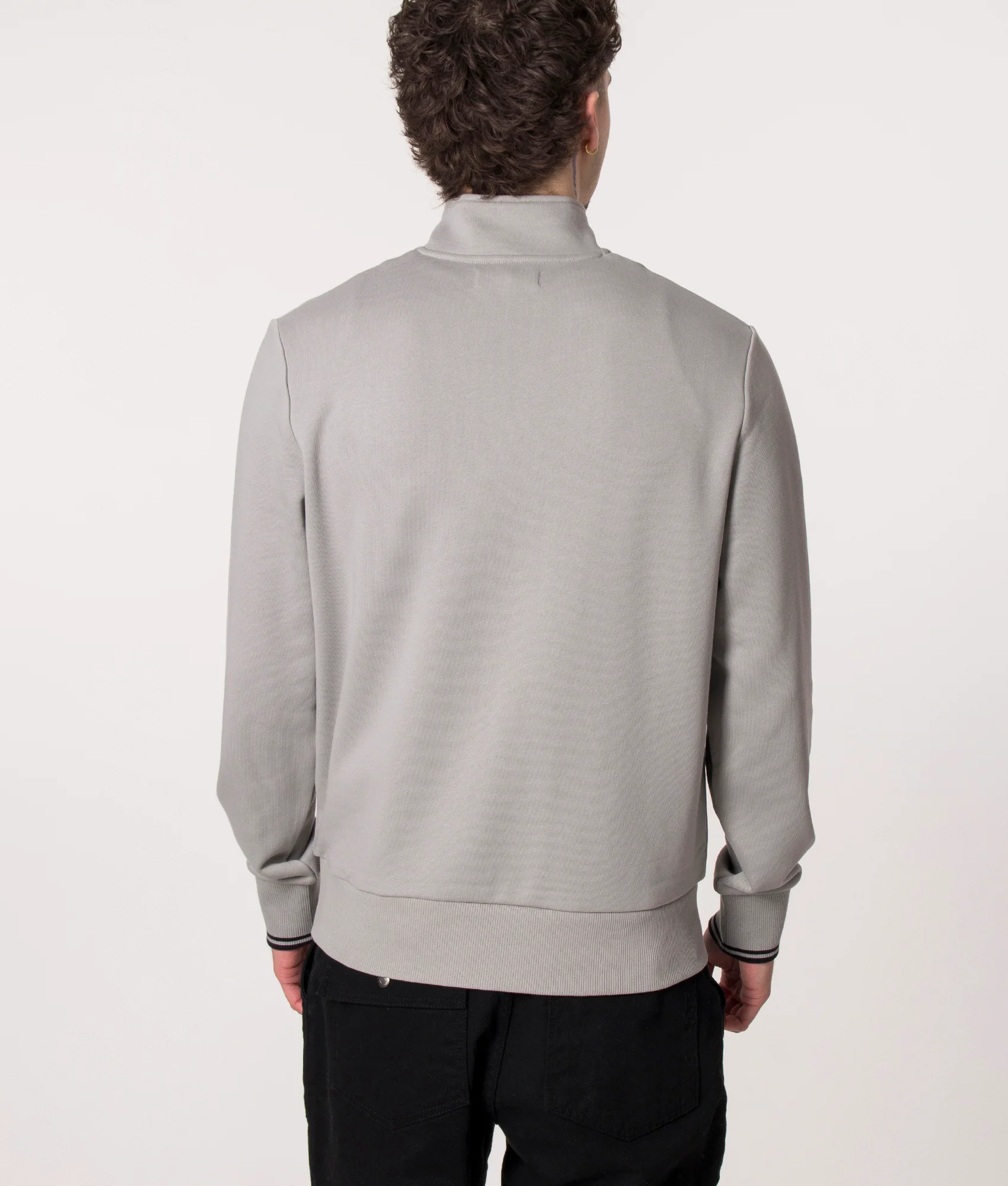 Regular Fit Quarter Zip Sweatshirt - Image 3