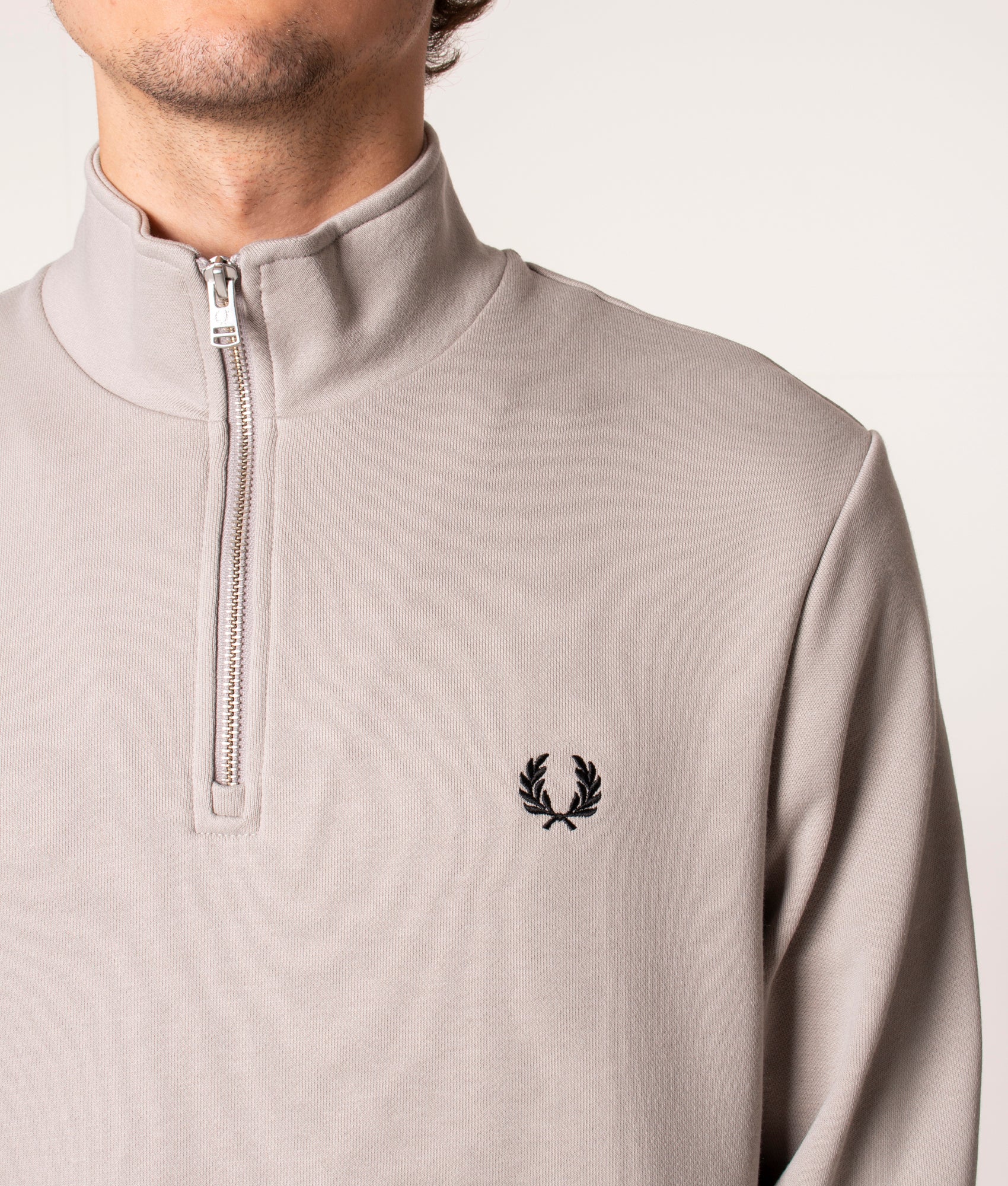 Regular Fit Quarter Zip Sweatshirt - Image 2