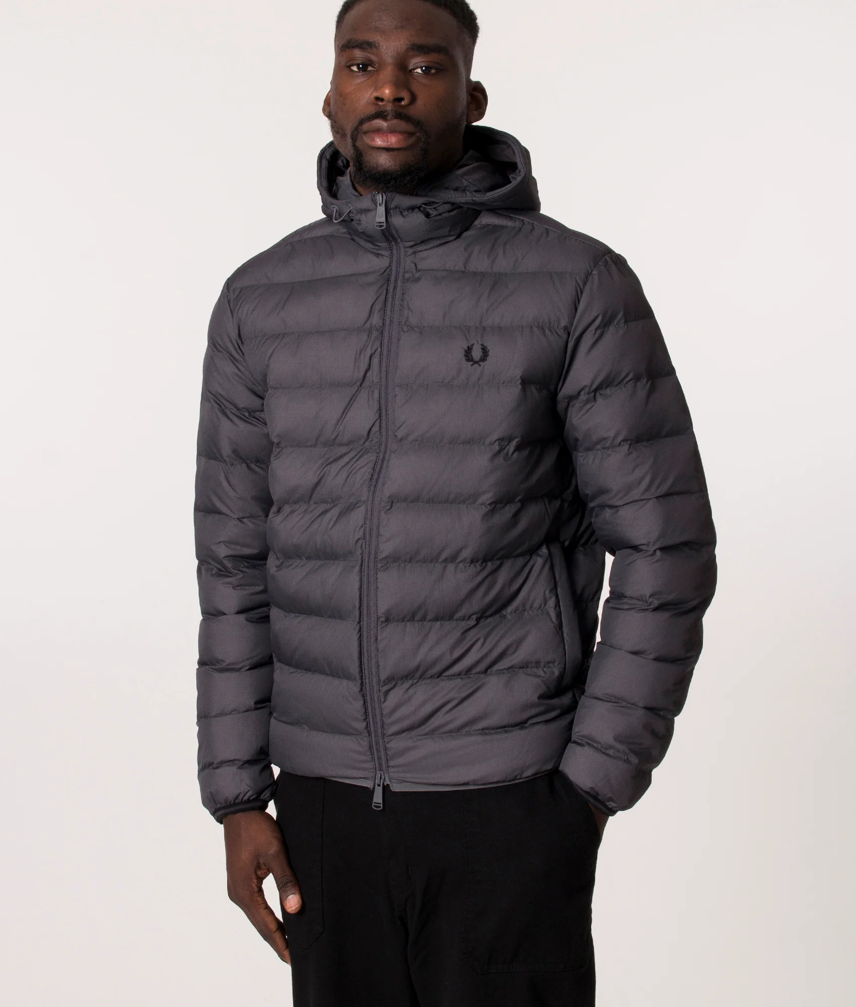 Regular Fit Hooded Insulated Jacket - Image 3