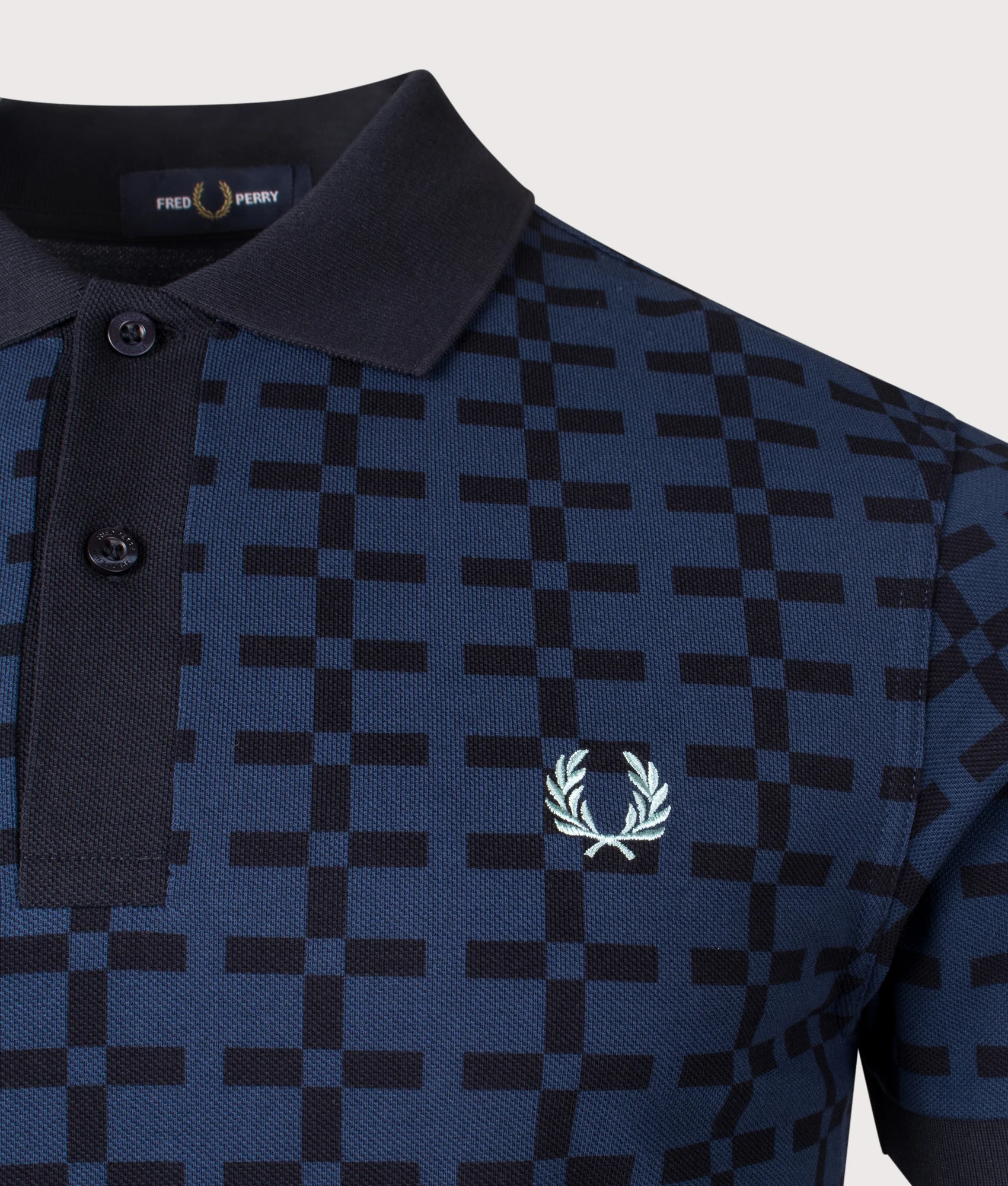 Regular Fit Jacquard Print Polo Shirt - Image 2