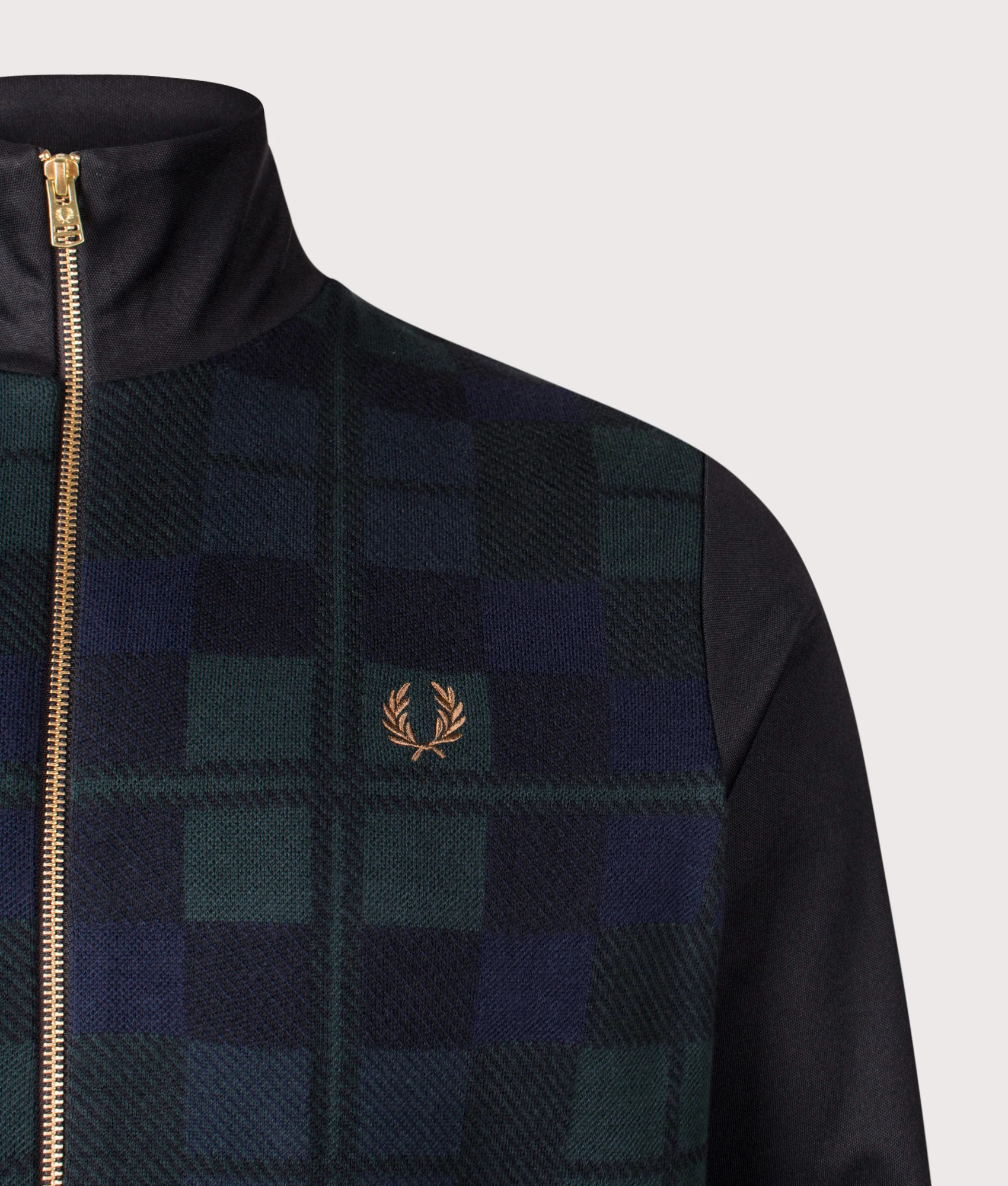 Regular Fit Knitted Front Track Jacket - Image 2