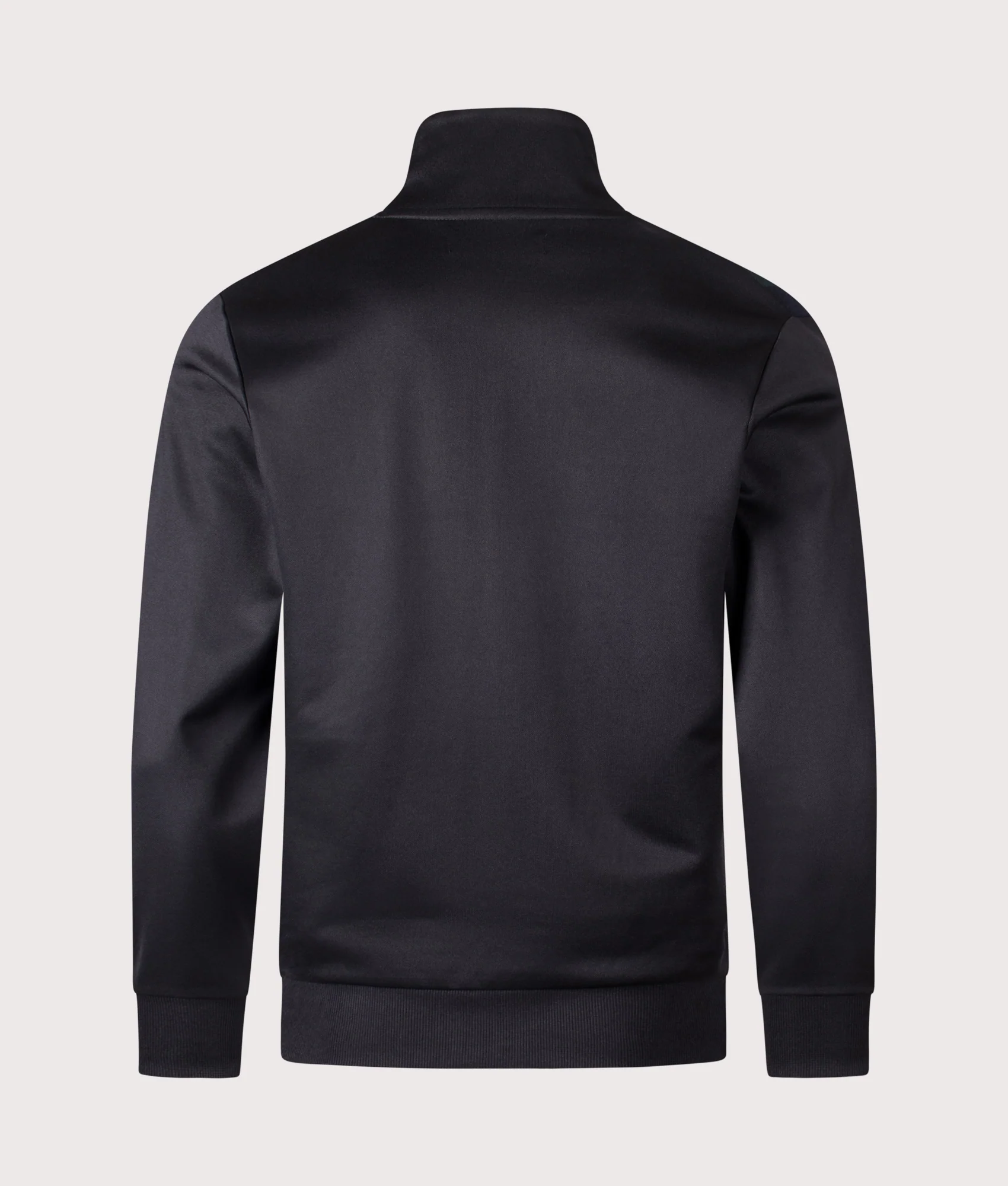 Regular Fit Knitted Front Track Jacket - Image 3