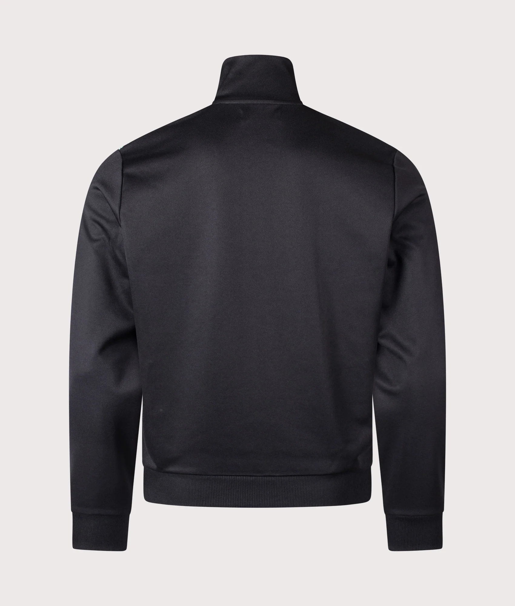 Regular Fit Knitted Front Track Jacket - Image 3