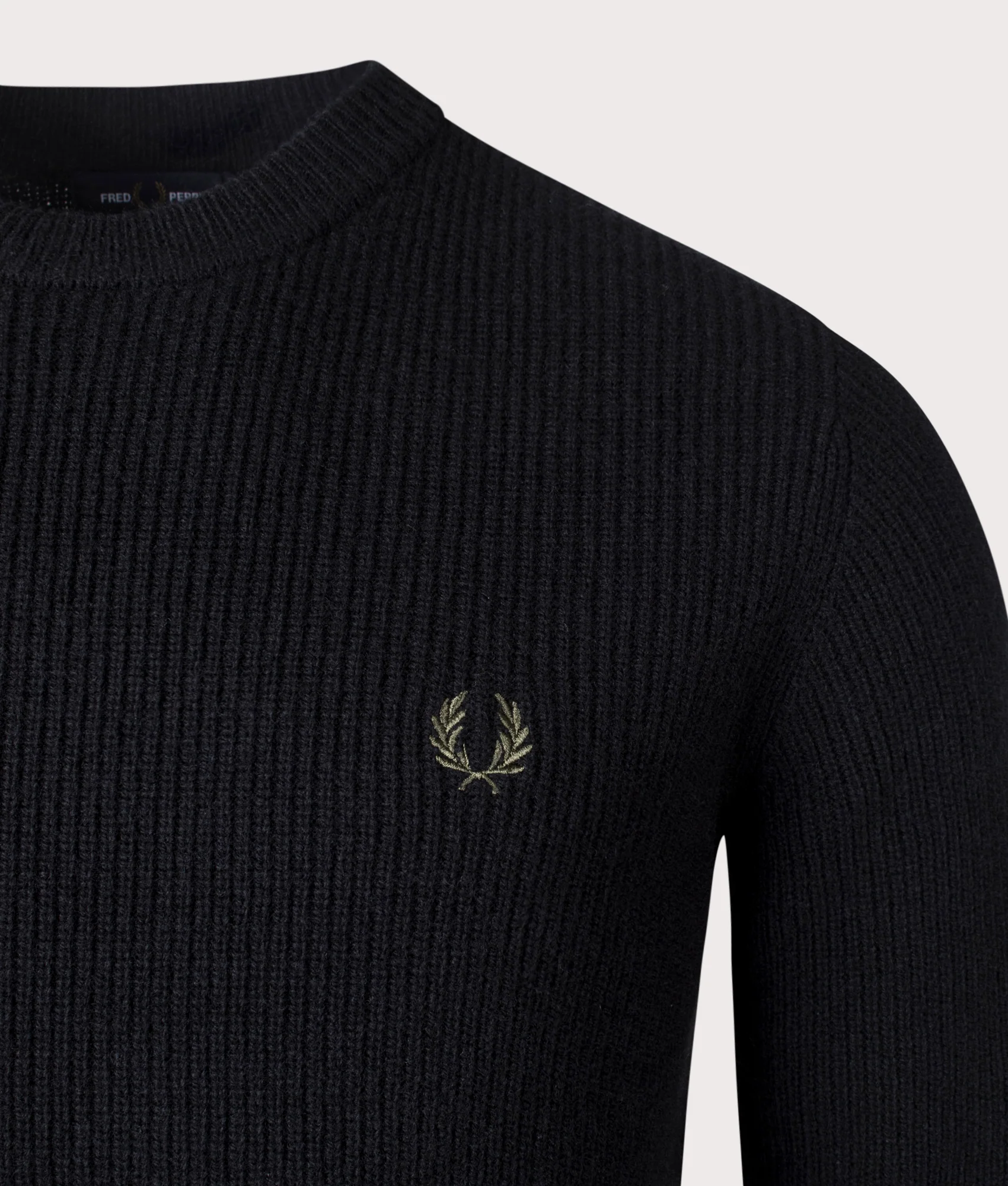 Regular Fit Lambswool Jumper - Image 2