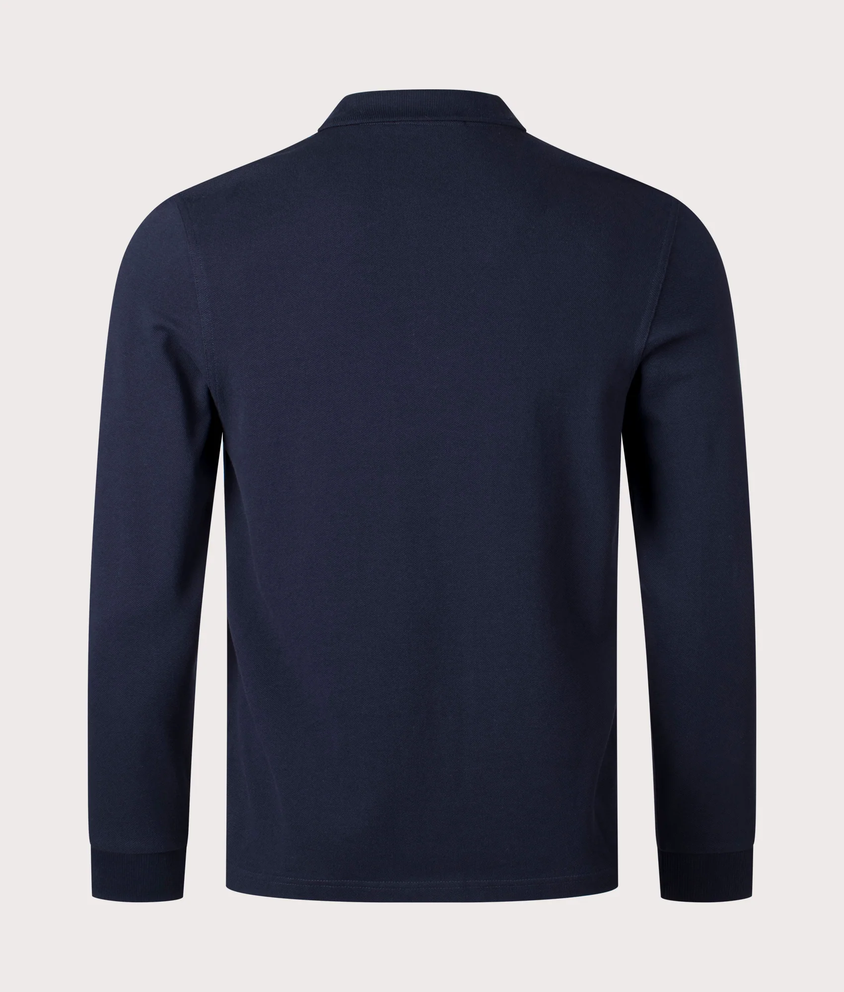 Regular Fit Long Sleeve Fred Perry Tennis Polo Shirt - Image 3