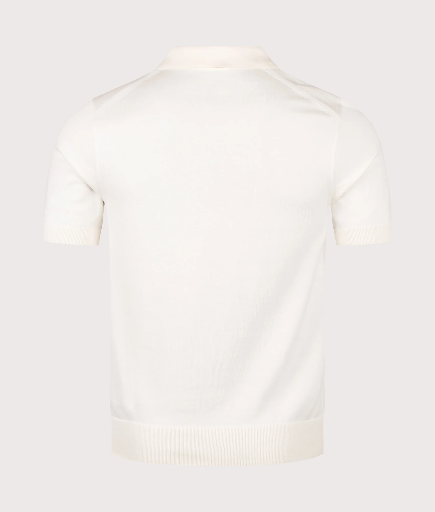 Regular Fit Supima Cotton Knitted Polo Shirt - Image 3