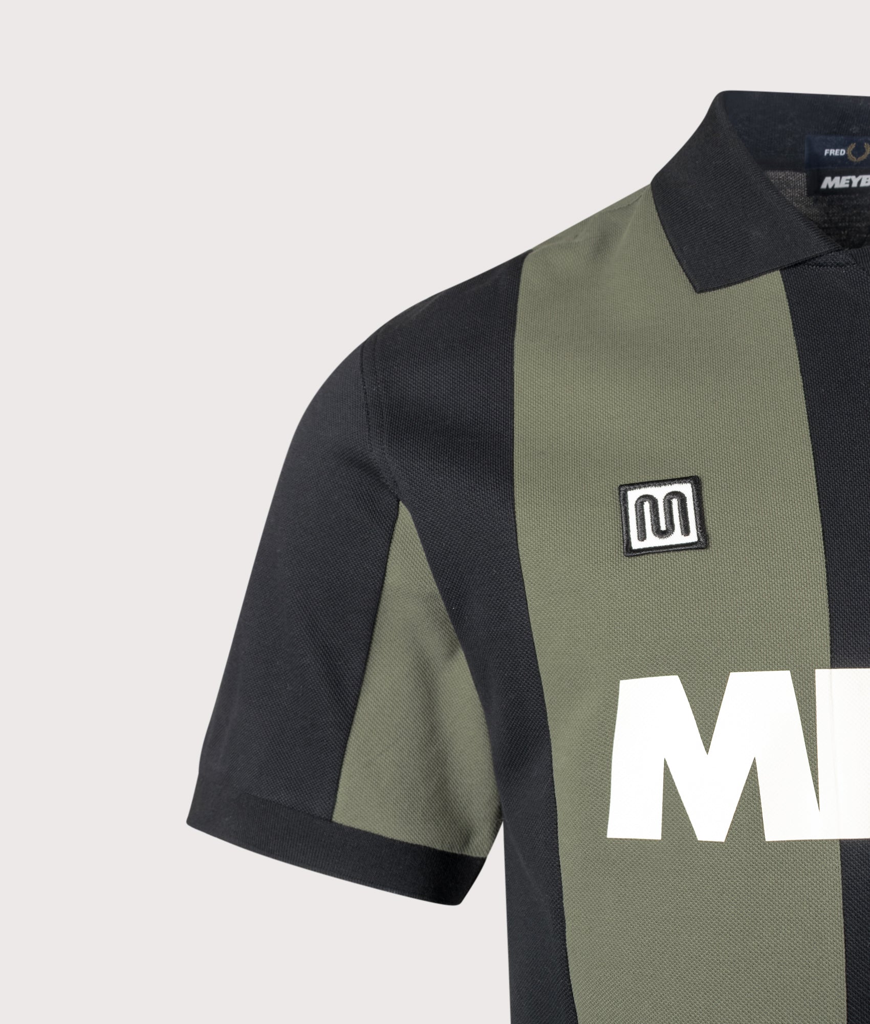 Relaxed Fit Meyba Cut And Sew Polo Shirt - Image 2