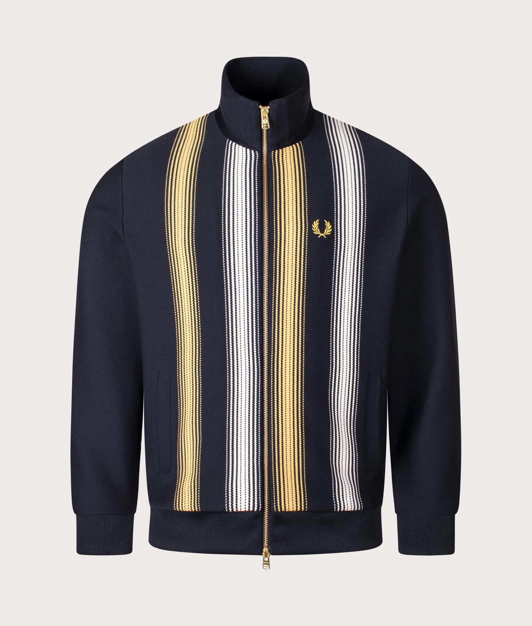 Regular Fit Ombre Stripe Track Top