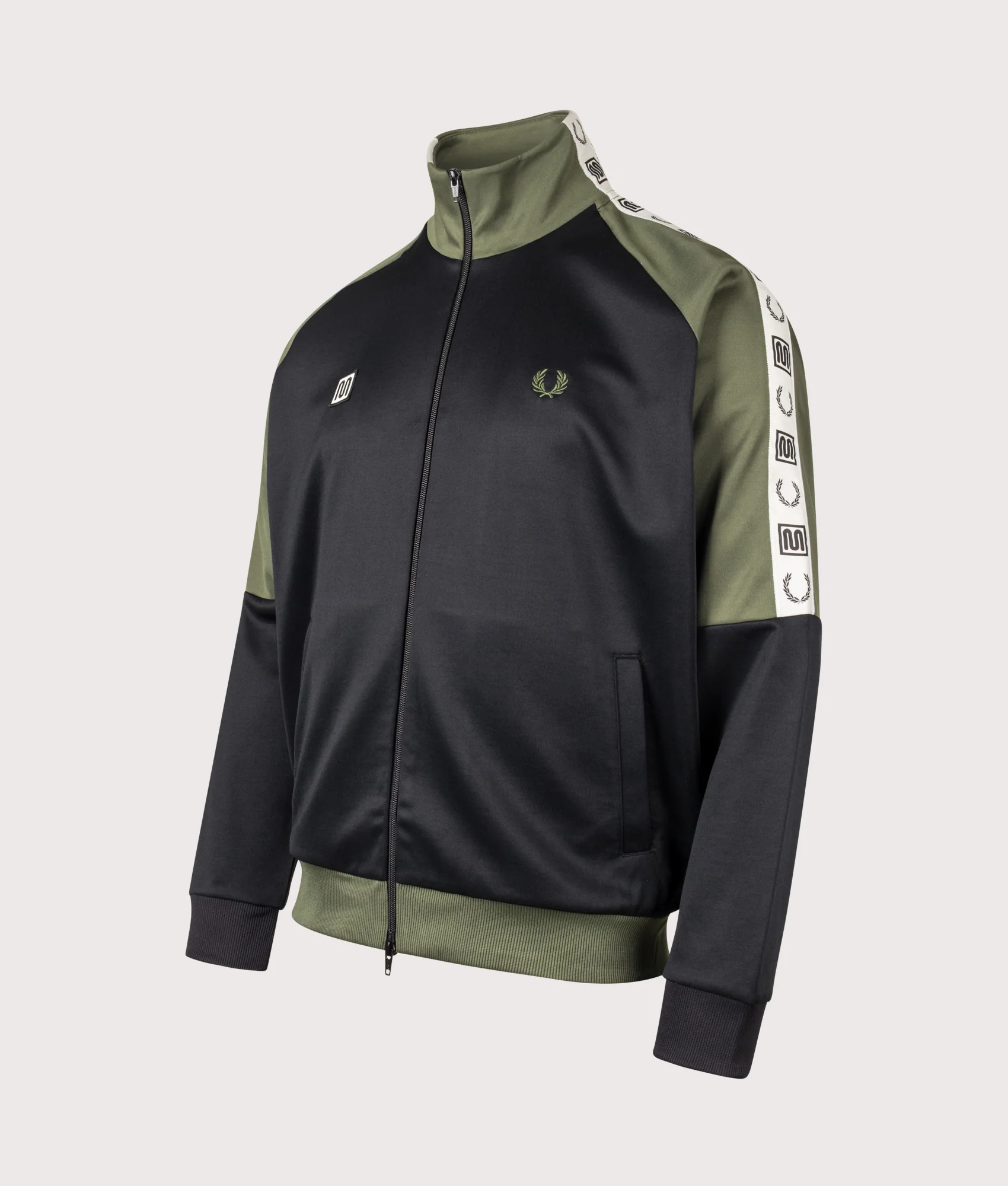 Oversized Fit Meyba Taped Raglan Track Jacket