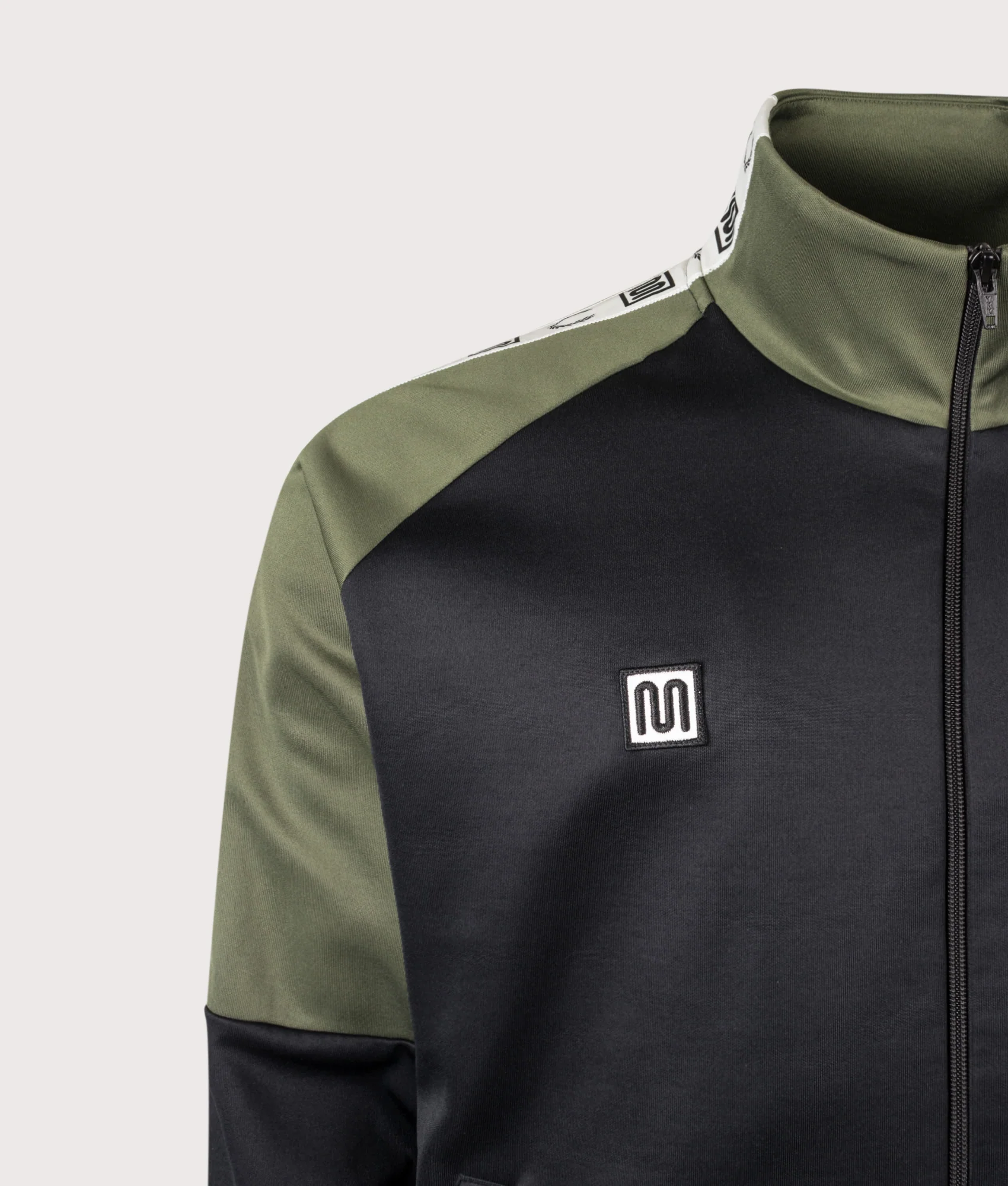 Oversized Fit Meyba Taped Raglan Track Jacket - Image 3