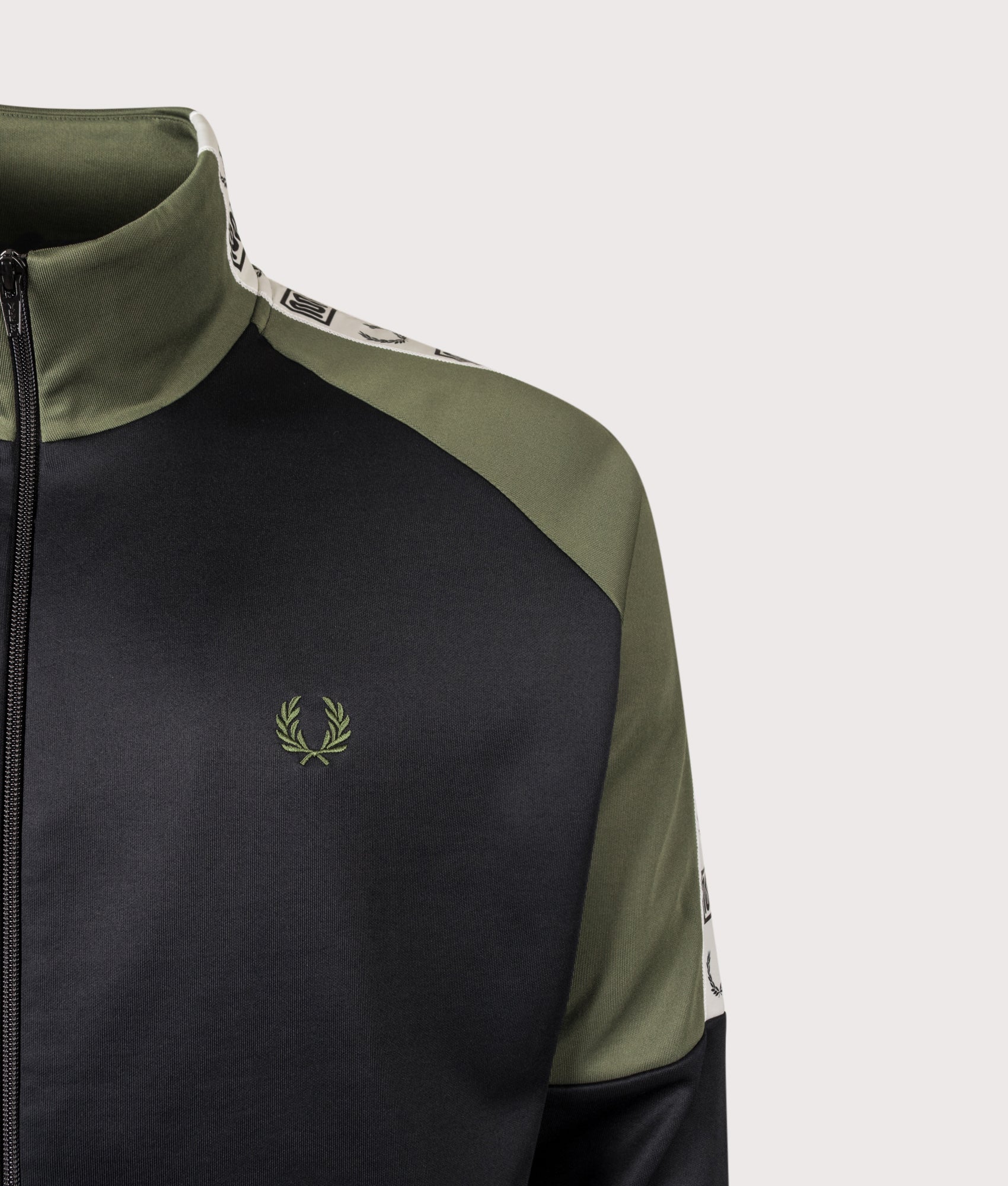 Oversized Fit Meyba Taped Raglan Track Jacket - Image 4