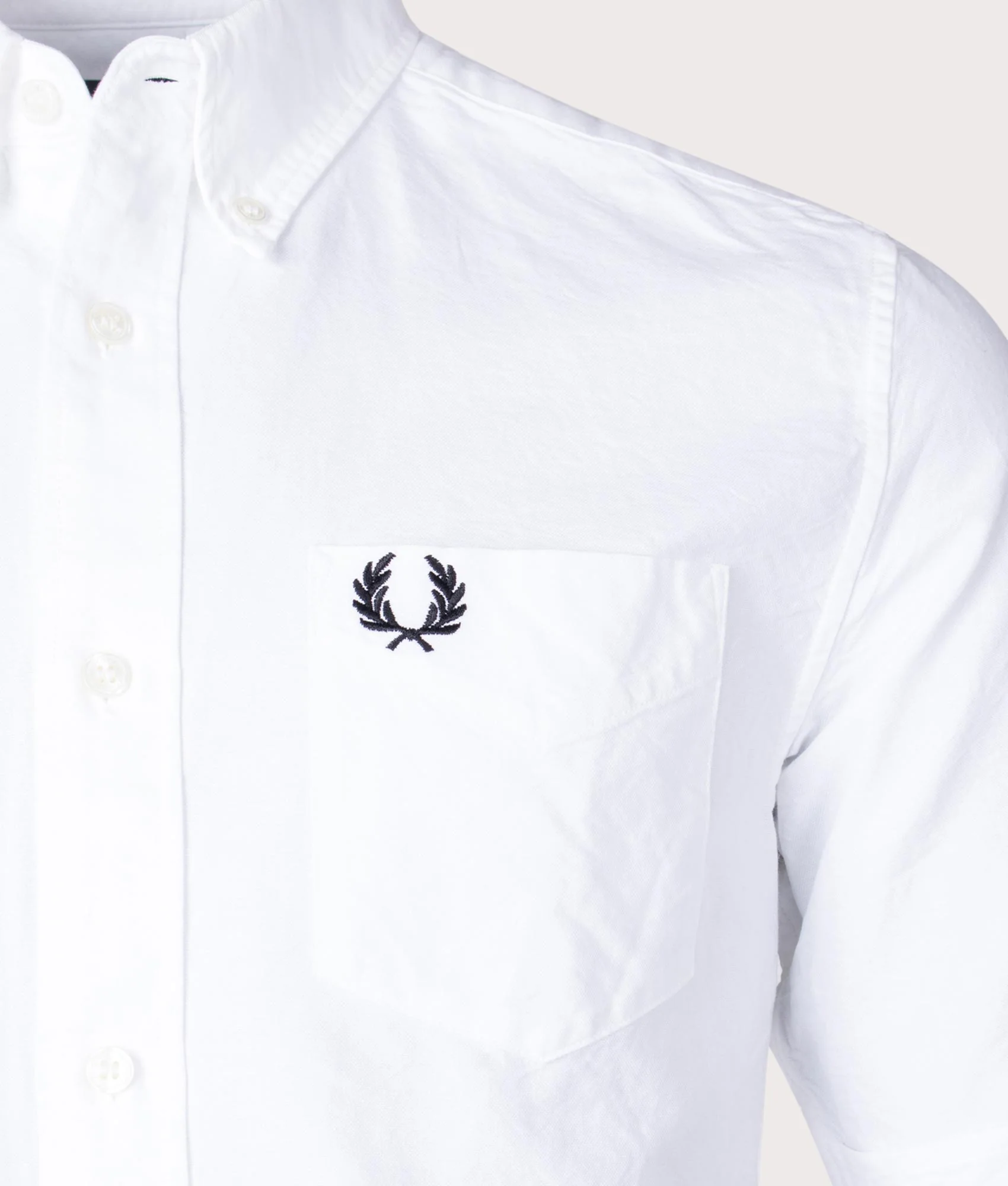 Regular Fit Short Sleeve Oxford Shirt - Image 2