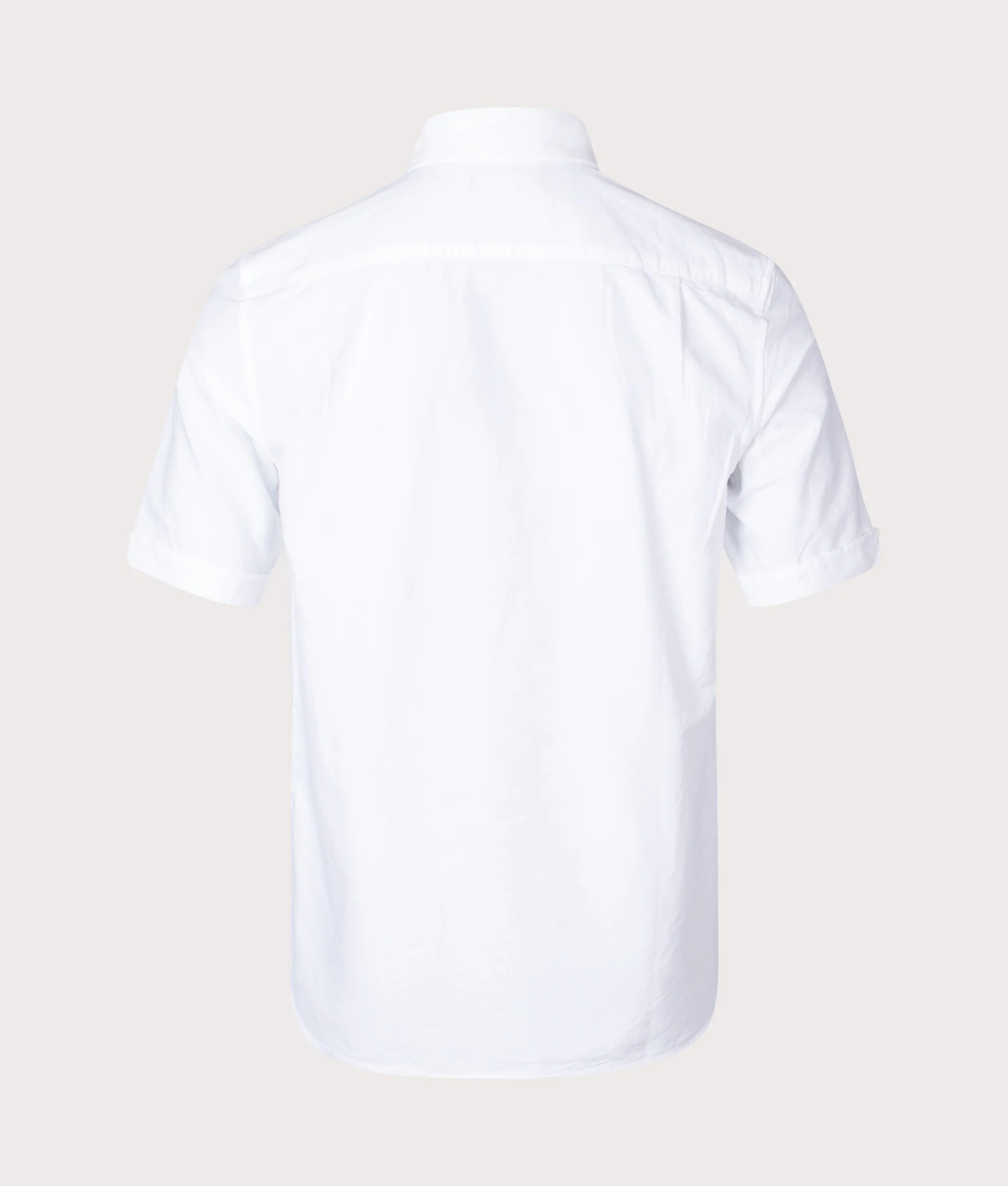 Regular Fit Short Sleeve Oxford Shirt - Image 3