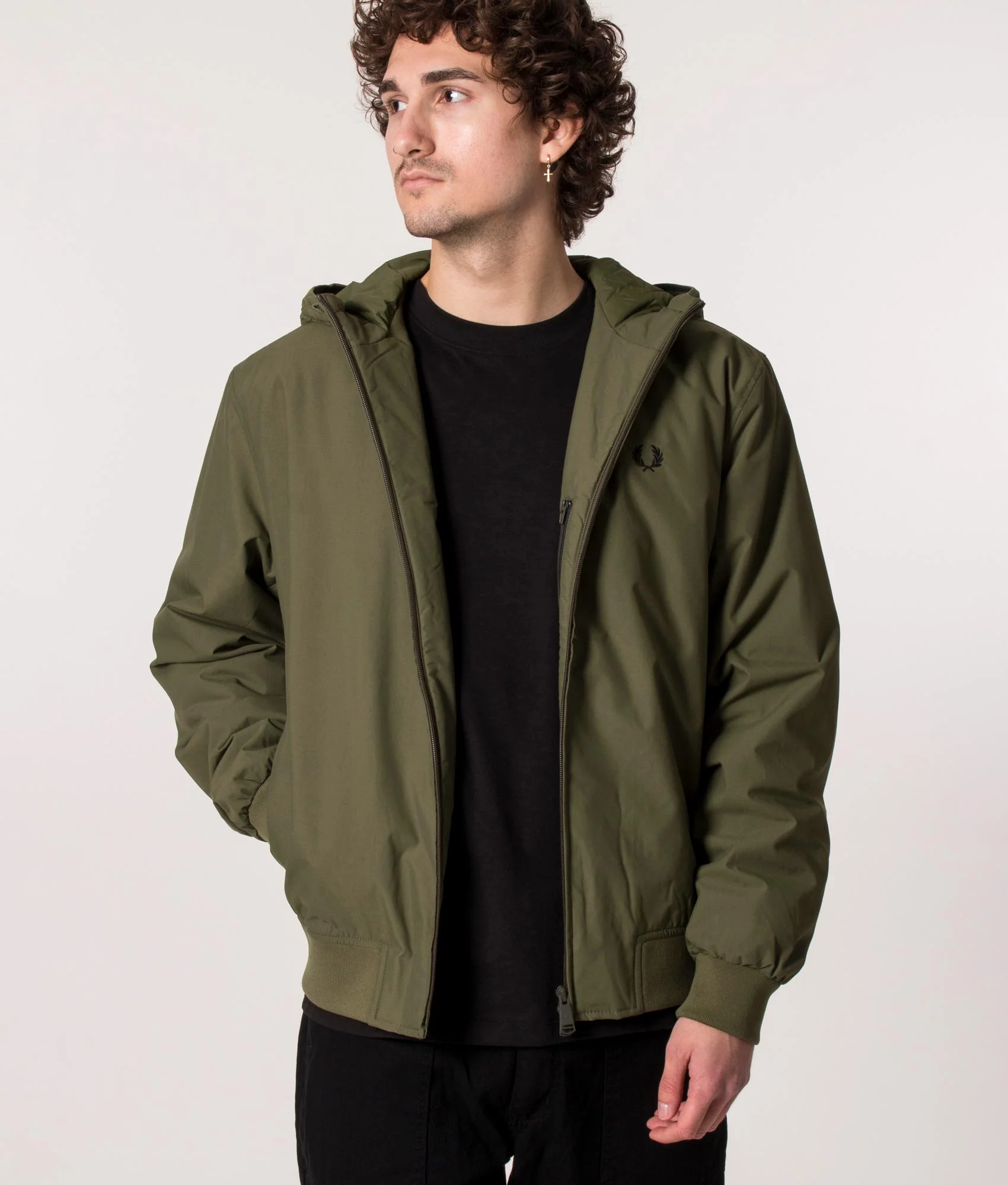 Regular Fit Padded Hooded Brentham Jacket - Image 2