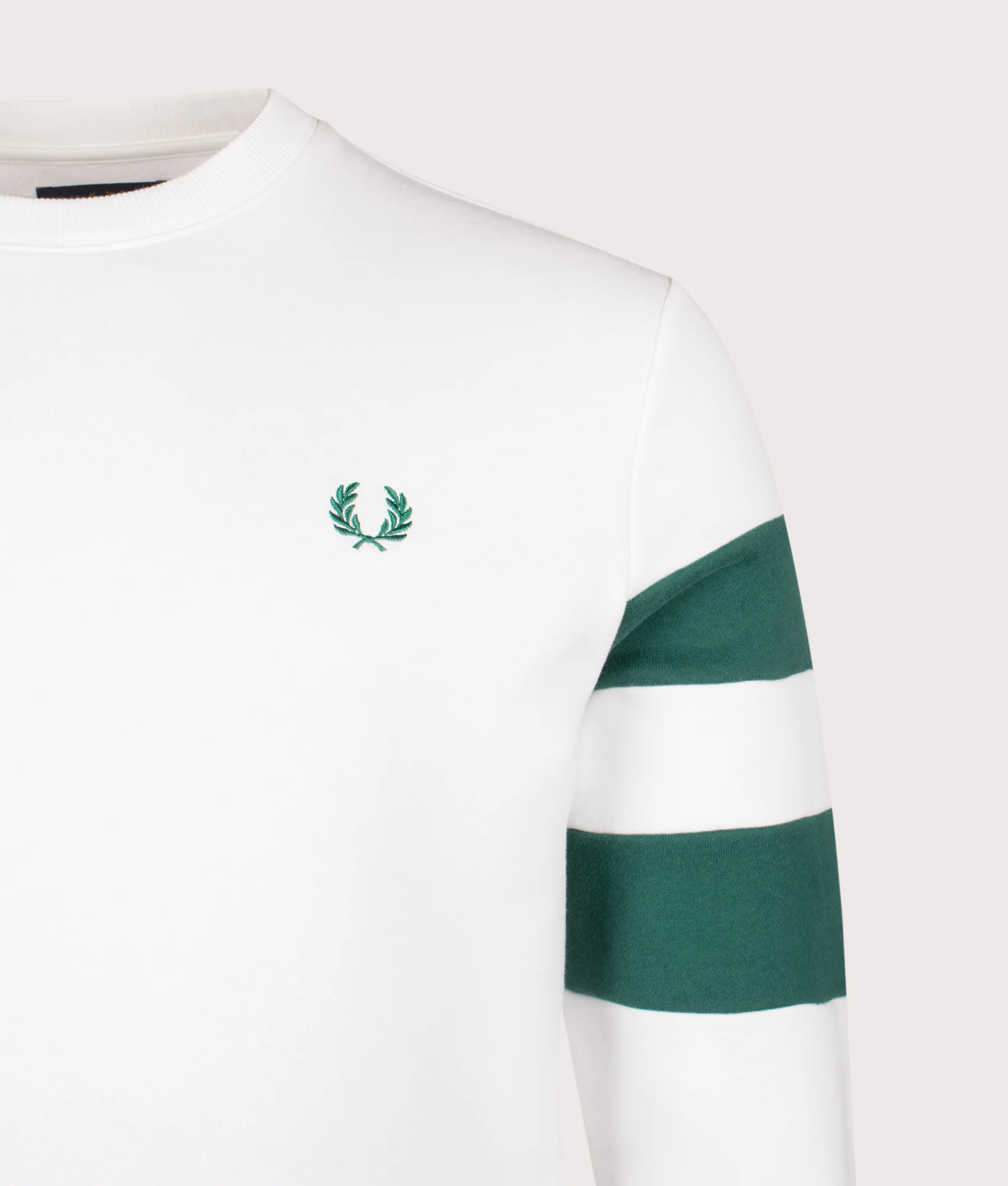 Regular Fit Peached Tipped Sleeve Sweatshirt - Image 2
