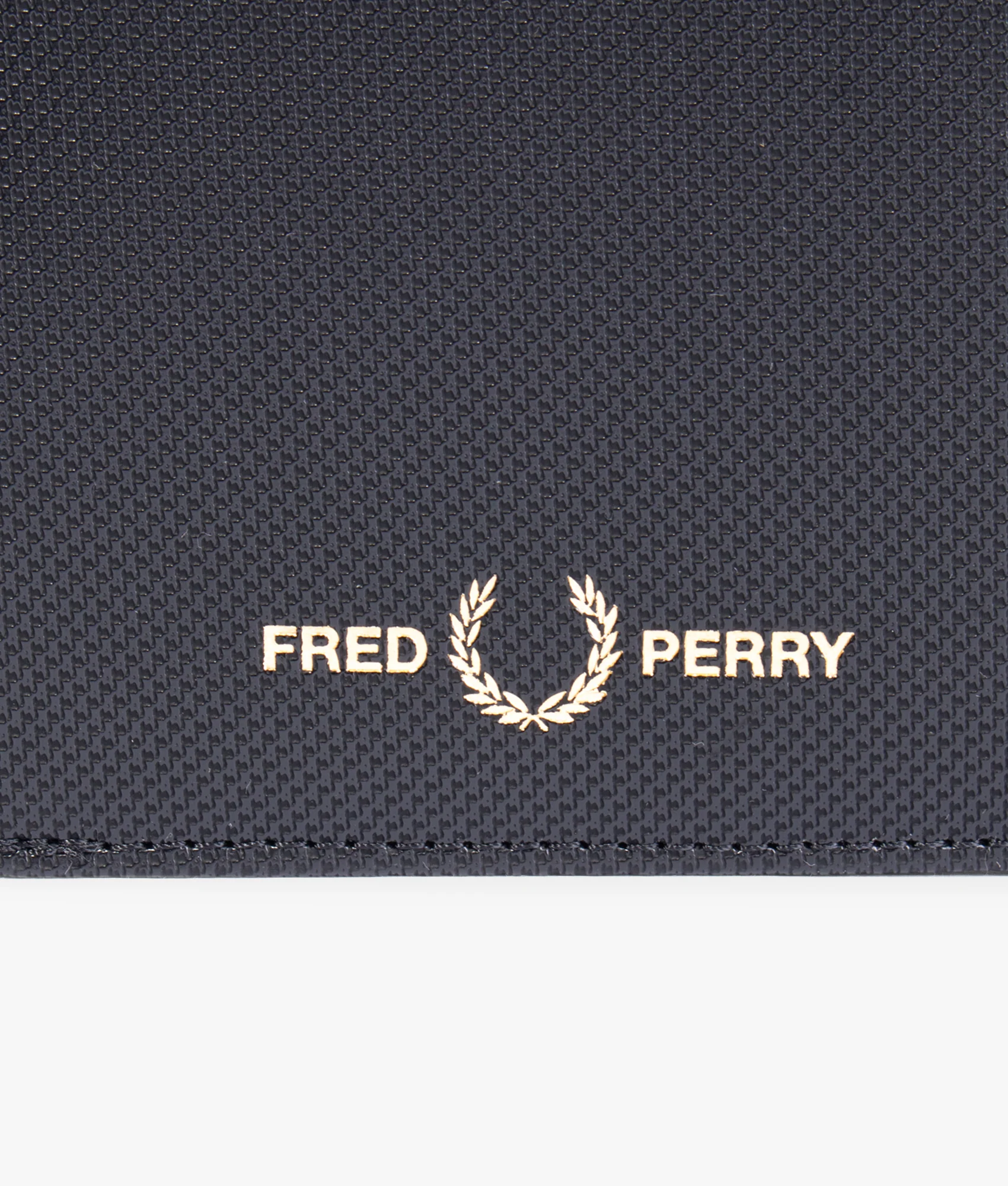 Regular Fit Piqué Textured PU Bilfold Wallet - Image 3