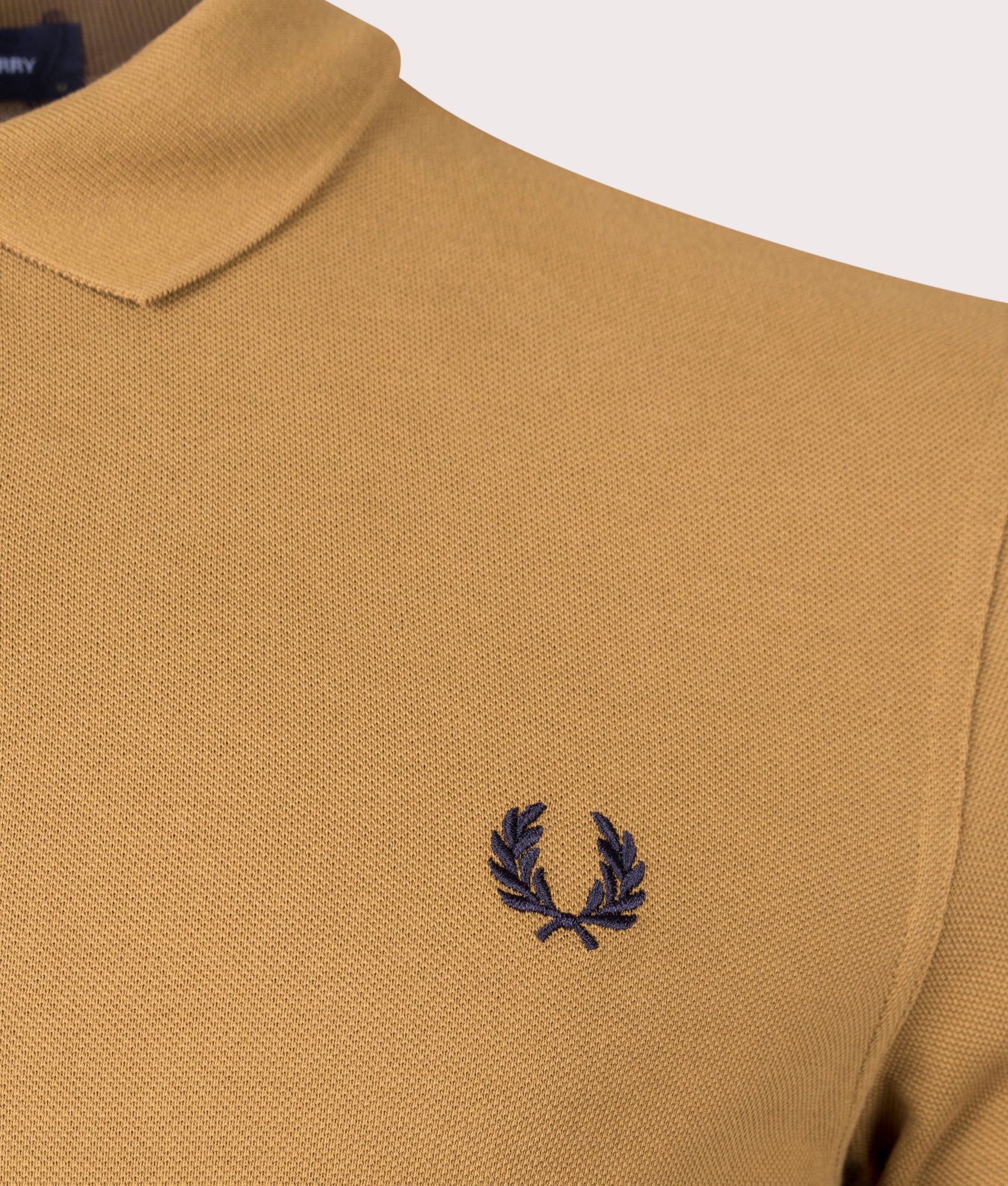 Regular Fit Long Sleeve Fred Perry Tennis Polo Shirt - Image 2