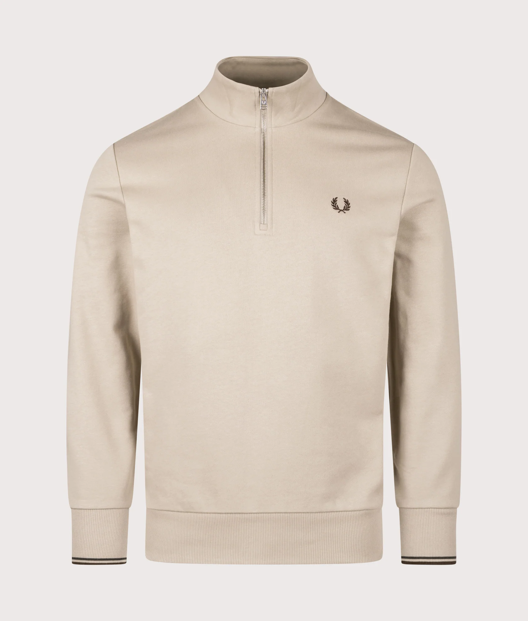 Regular Fit Quarter Zip Sweatshirt