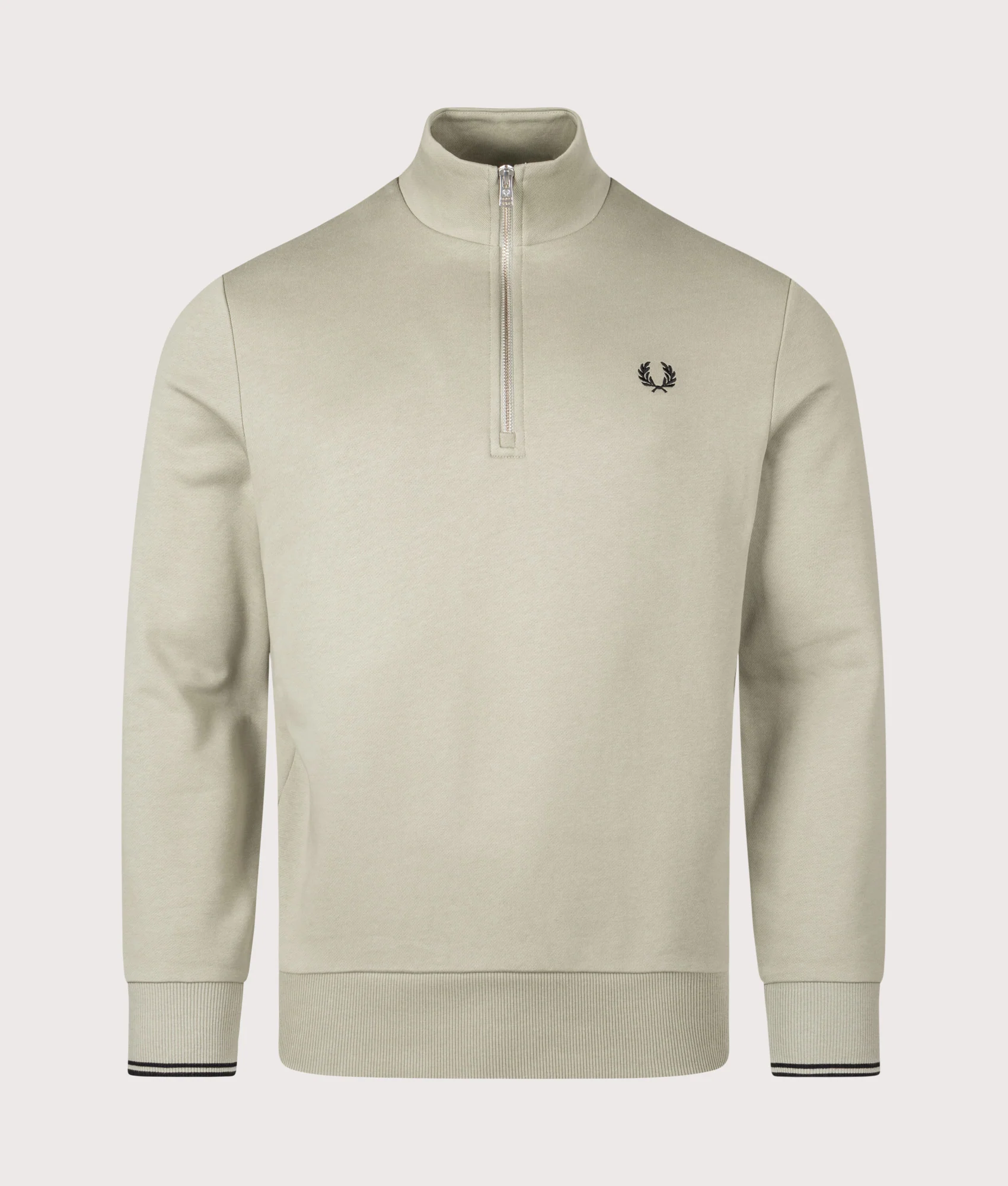 Regular Fit Quarter Zip Sweatshirt