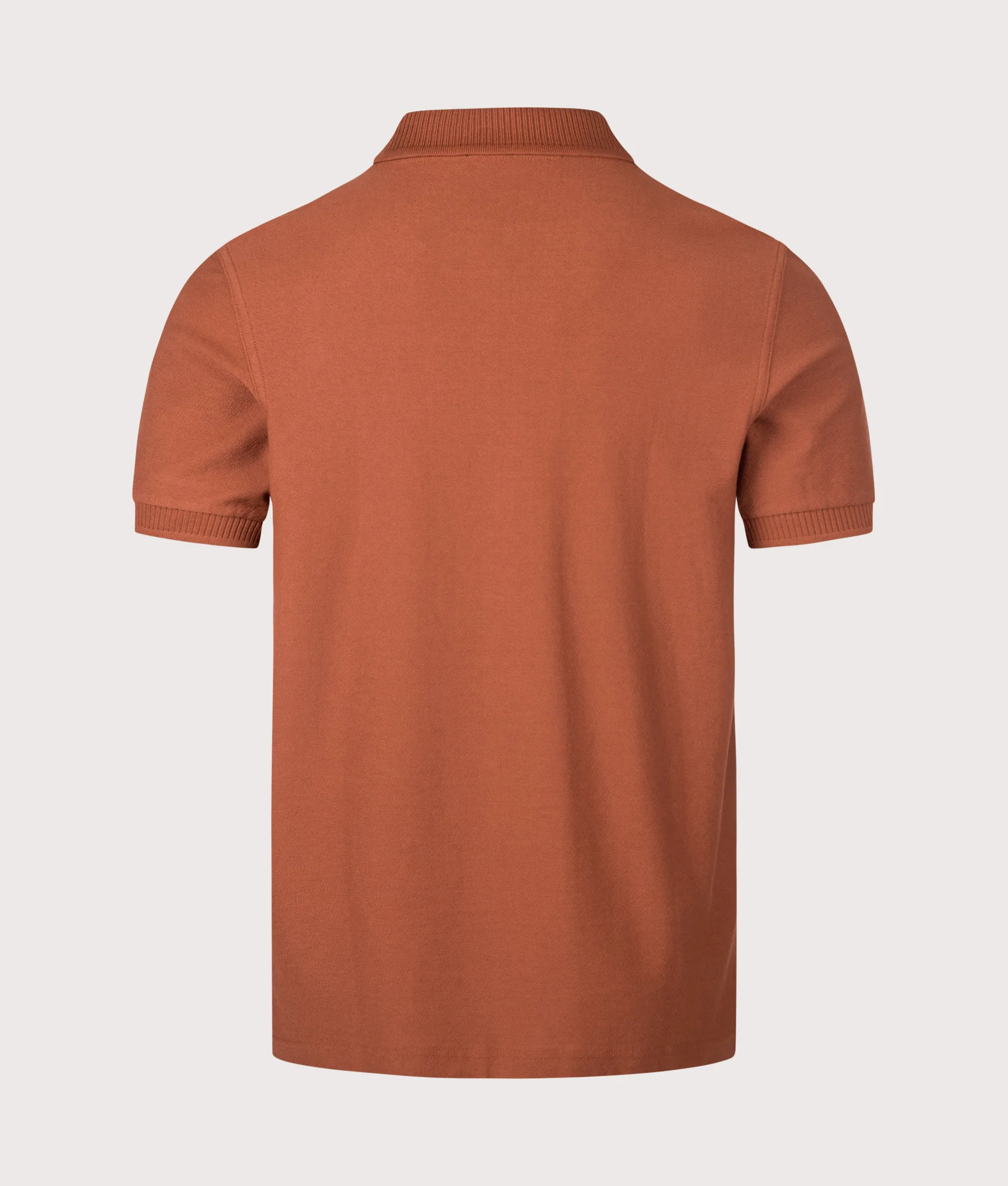 Regular Fit Crepe Piqué Polo Shirt - Image 3