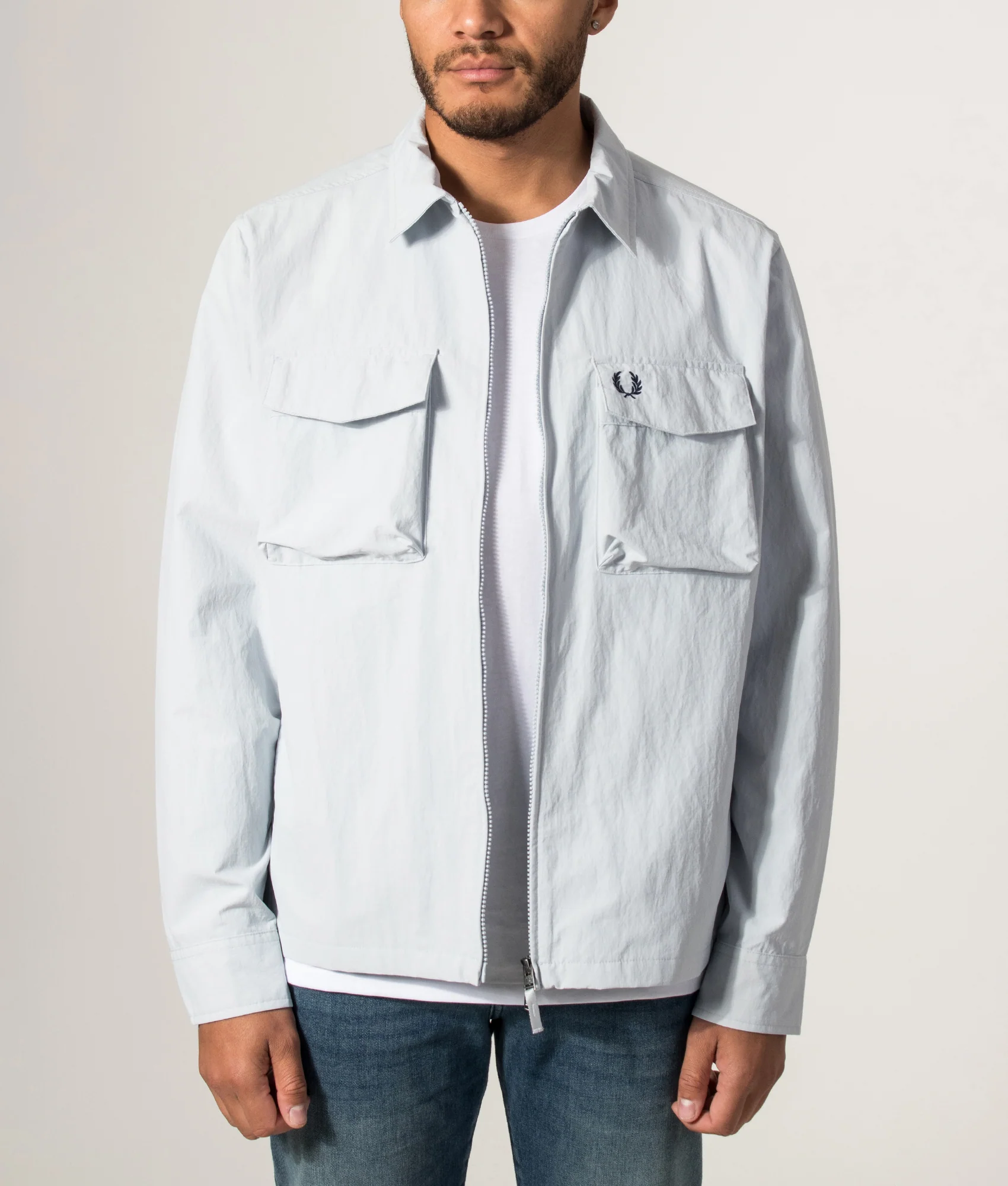 Regular Fit Ripstop Pocket Overshirt - Image 4