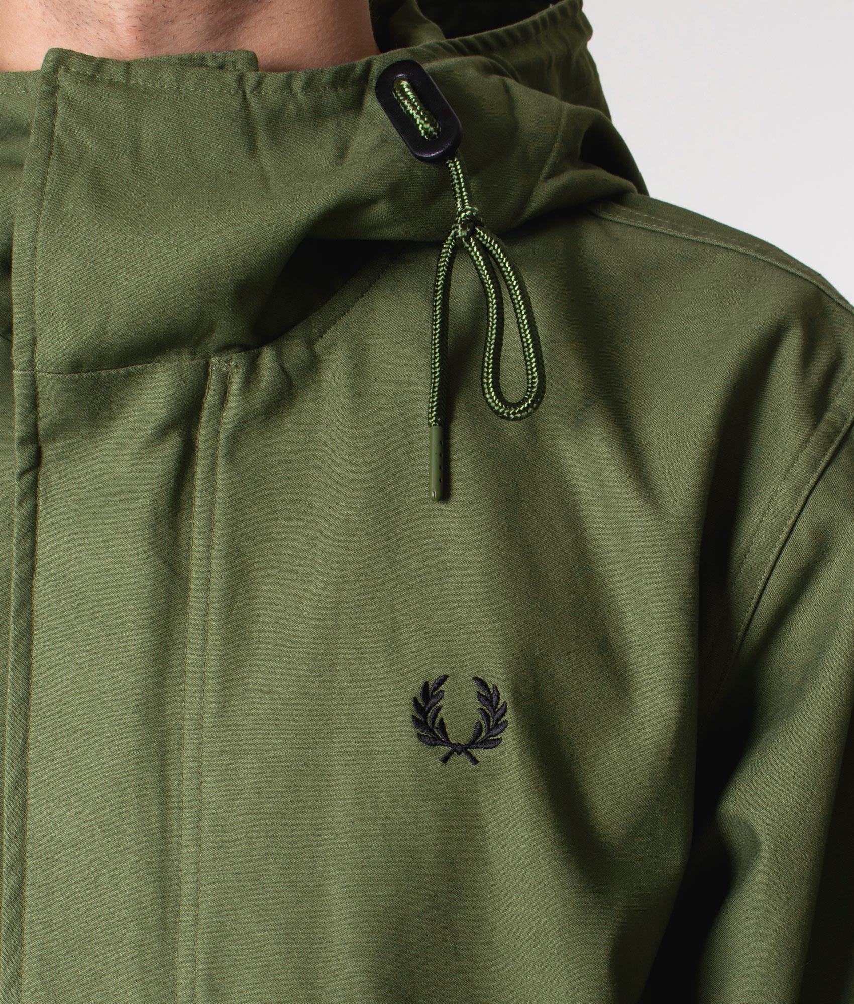 Regular Fit Fishtail Shell Parka Jacket - Image 2