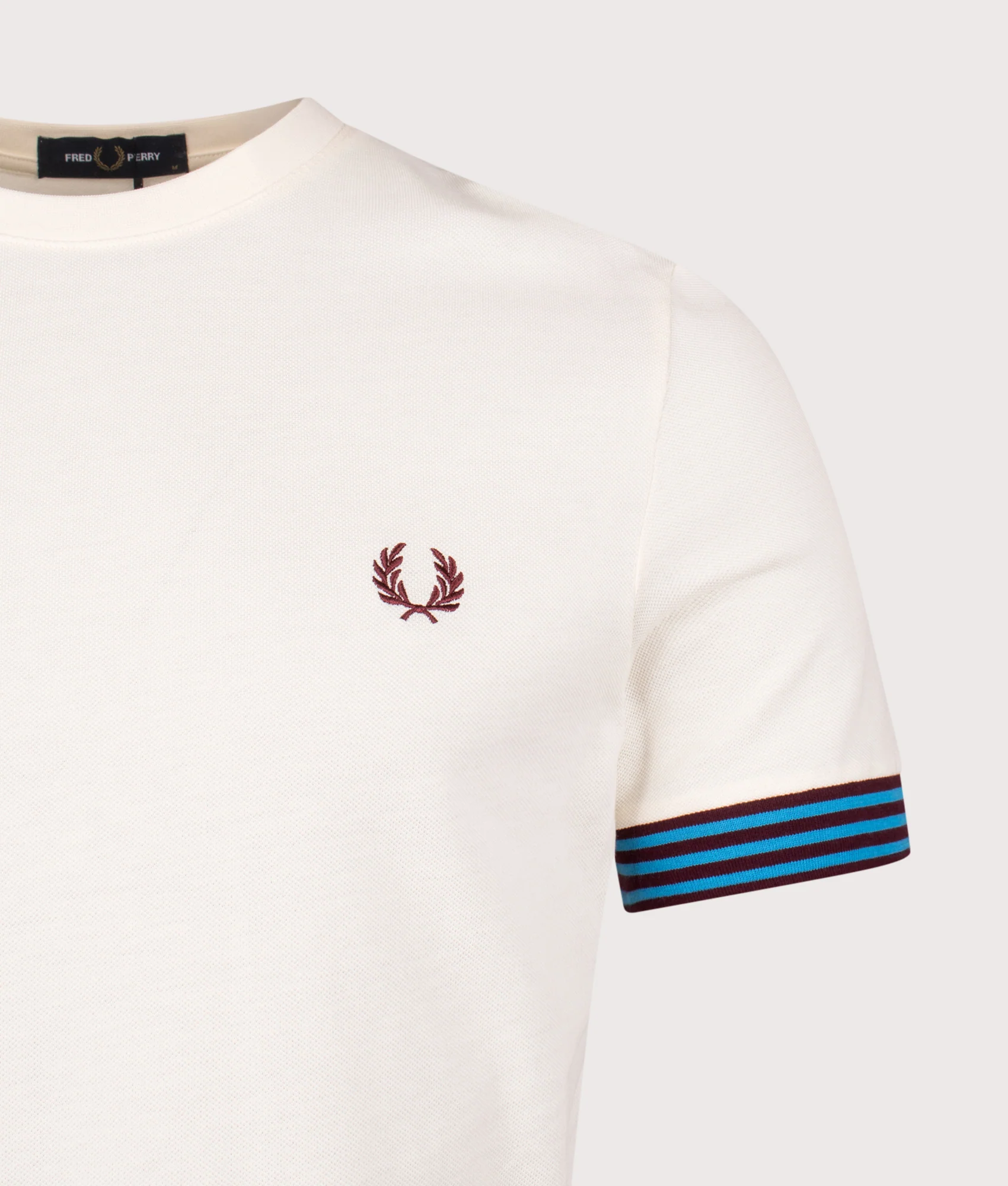 Regular Fit Striped Cuff T-Shirt - Image 2