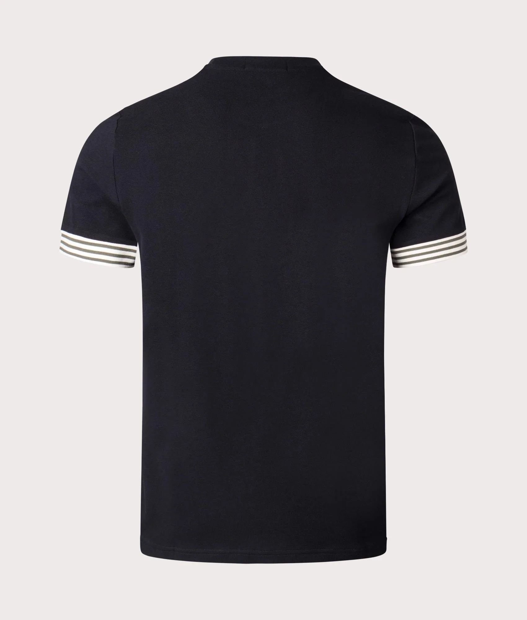 Regular Fit Striped Cuff T-Shirt - Image 3