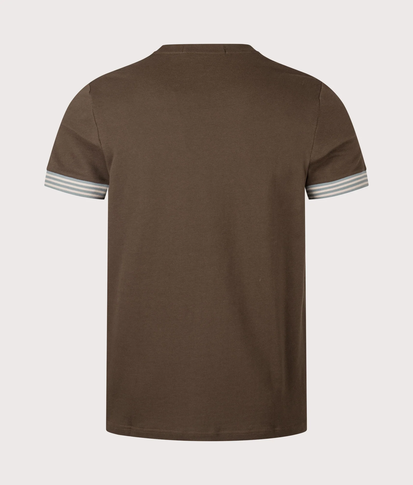 Regular Fit Striped Cuff T-Shirt - Image 3