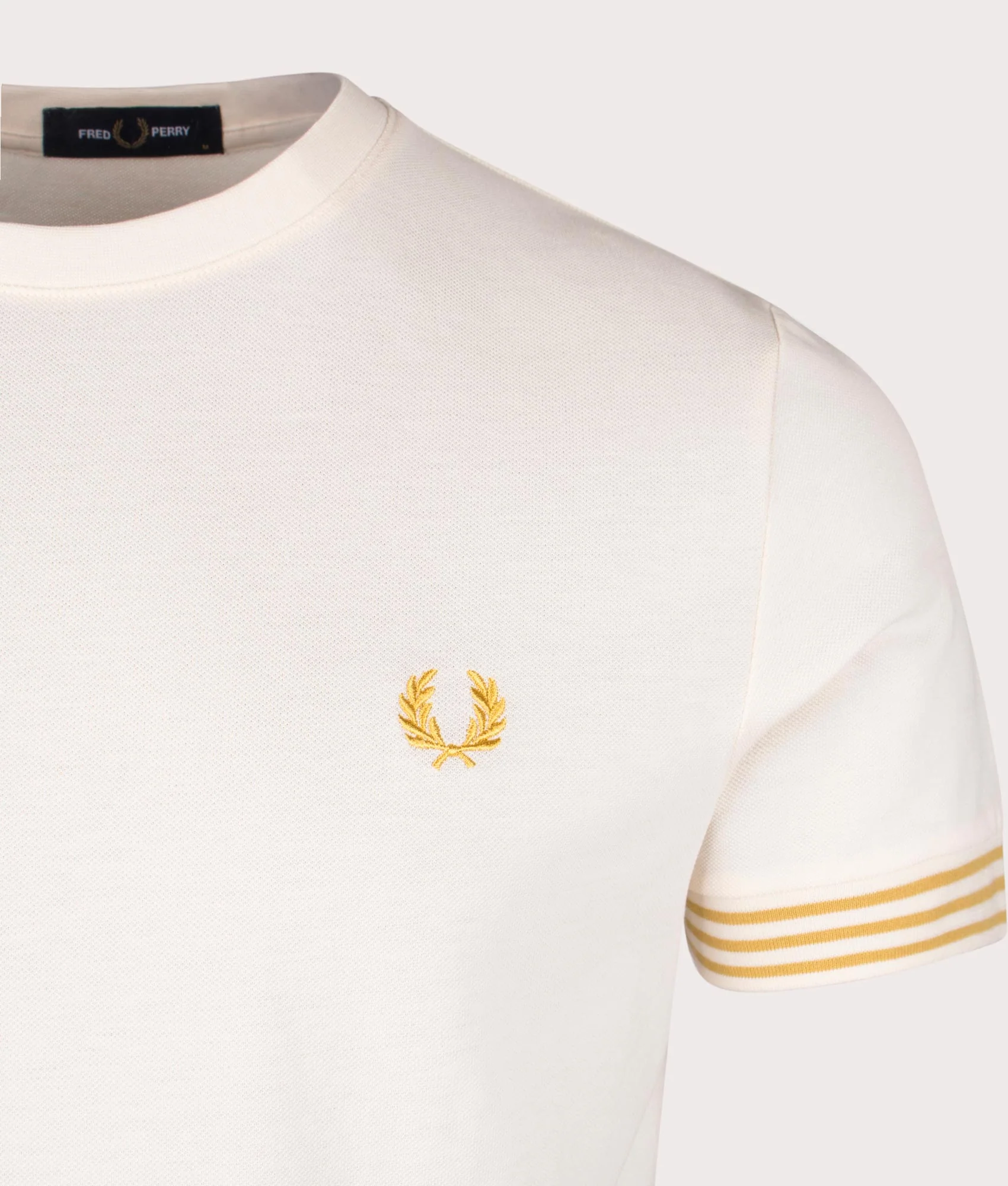 Regular Fit Striped Cuff T-Shirt - Image 2