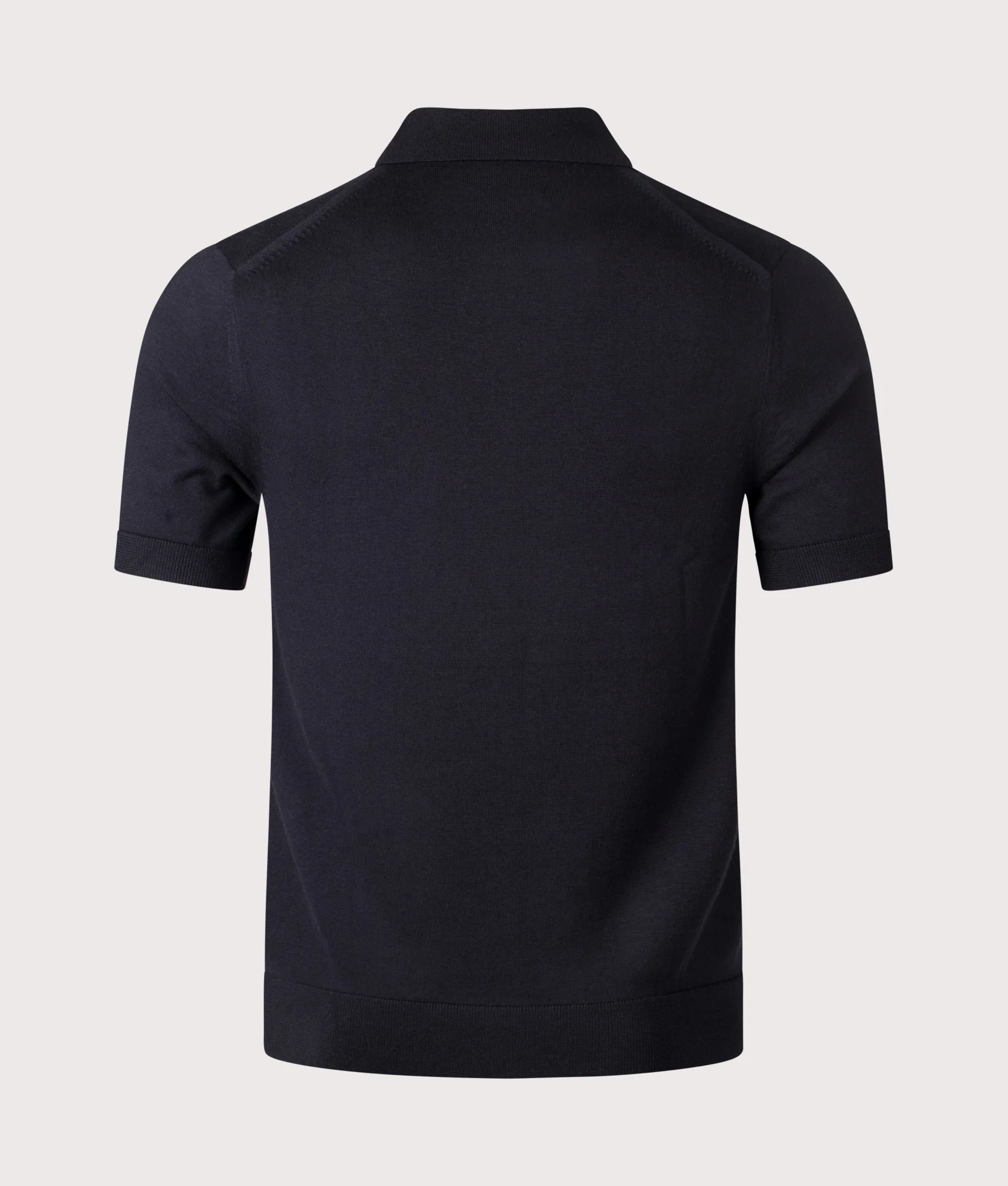 Regular Fit Supima Cotton Knitted Polo Shirt - Image 3