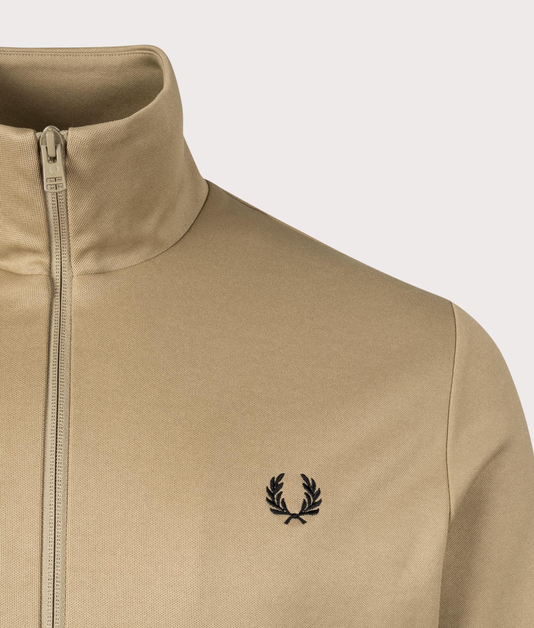 Regular Fit Tape Detail Track Top - Image 2