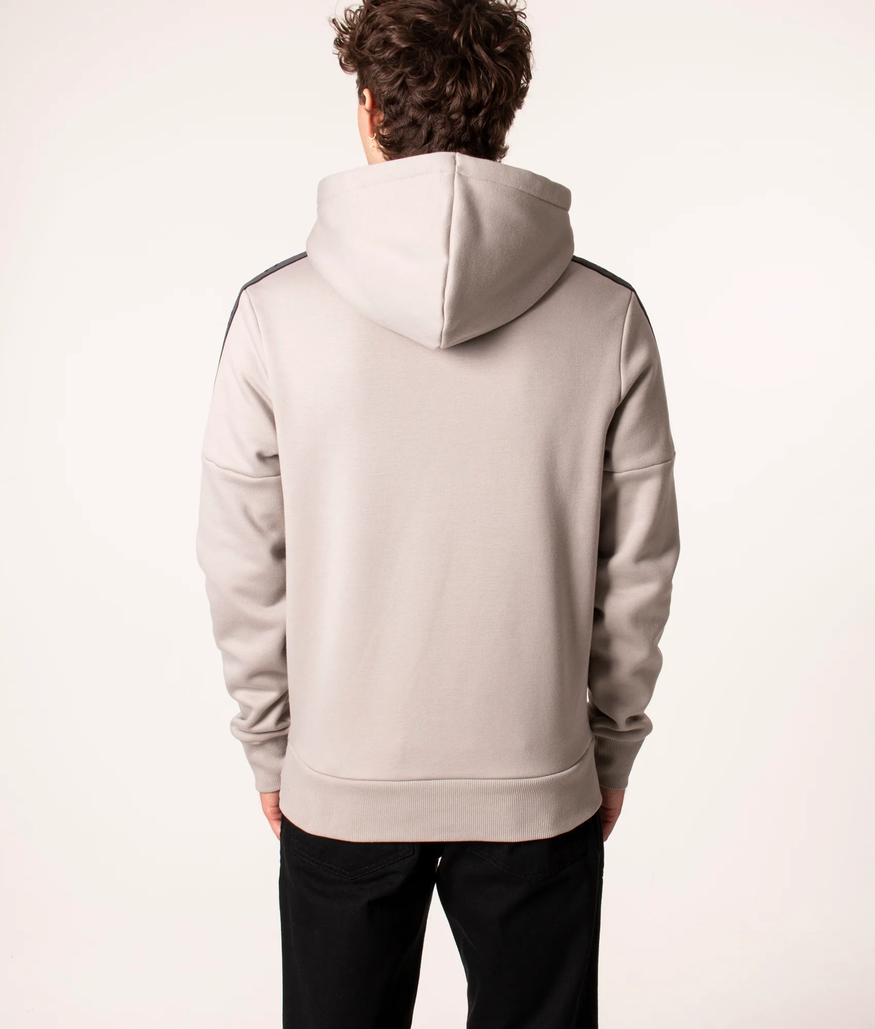 Regular Fit Tape Sleeve Hooded Sweatshirt - Image 5