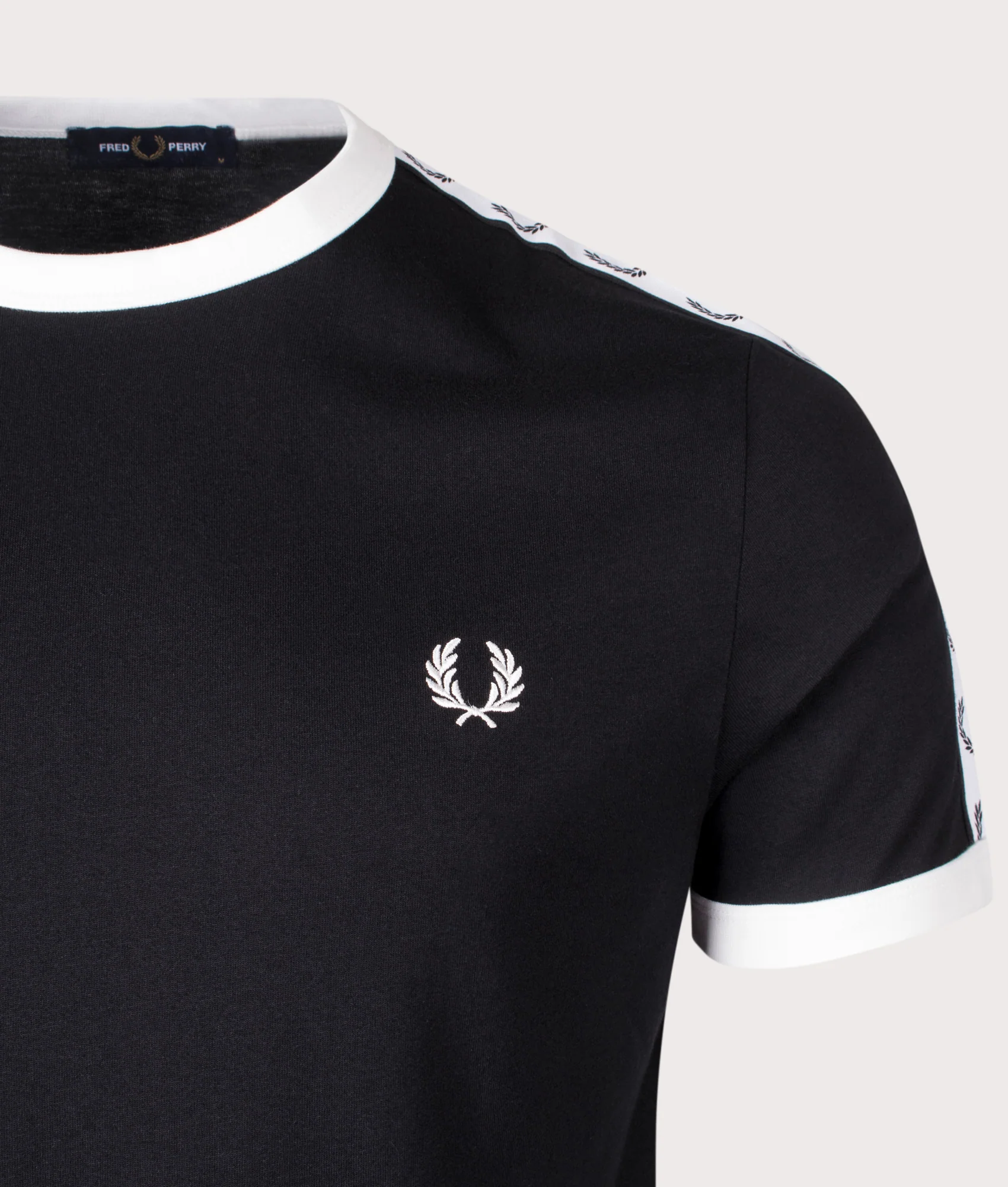 Regular Fit Taped Ringer T-Shirt - Image 3