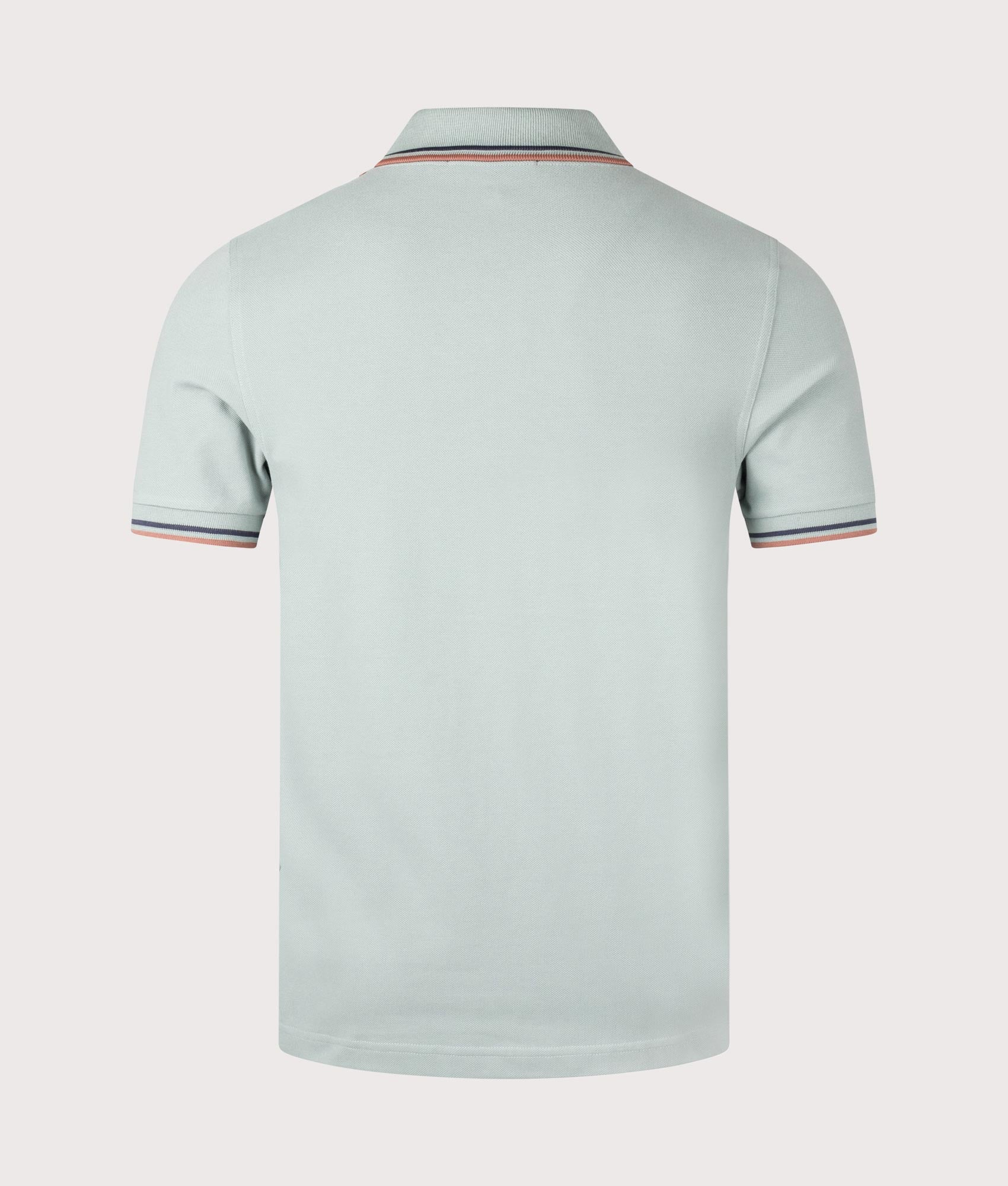Regular Fit Twin Tipped Fred Perry Polo Shirt - Image 3