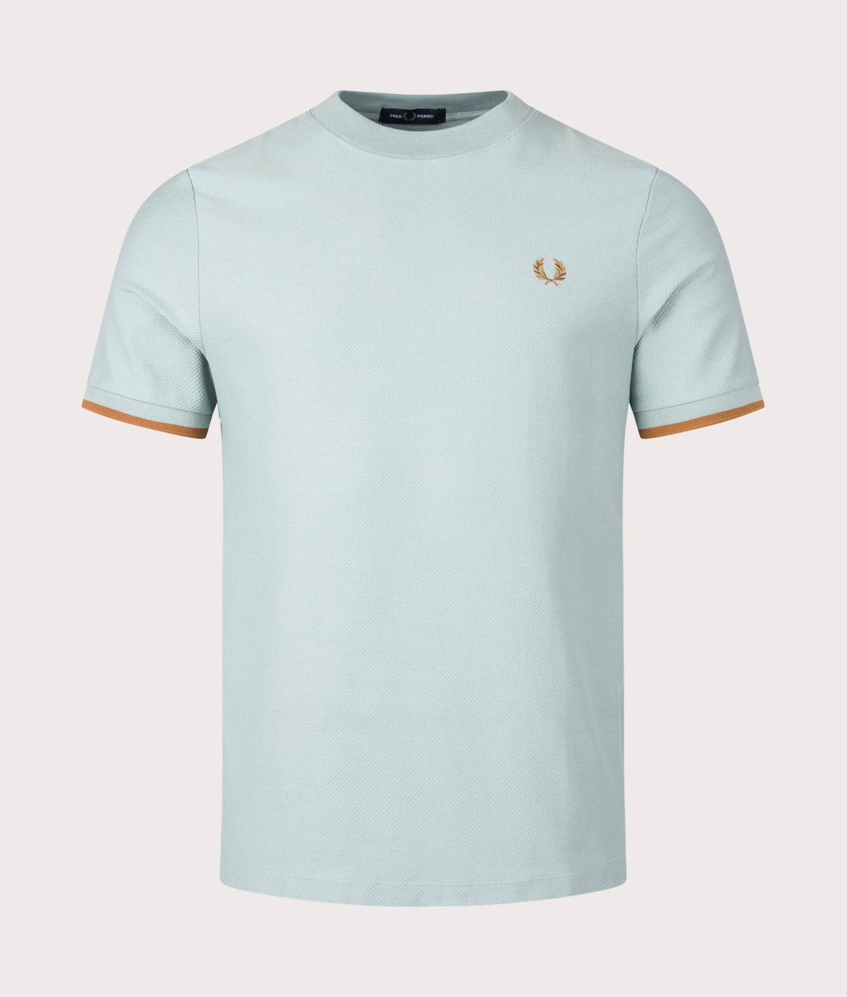 Regular Fit Tipped Cuff Piqué T-Shirt