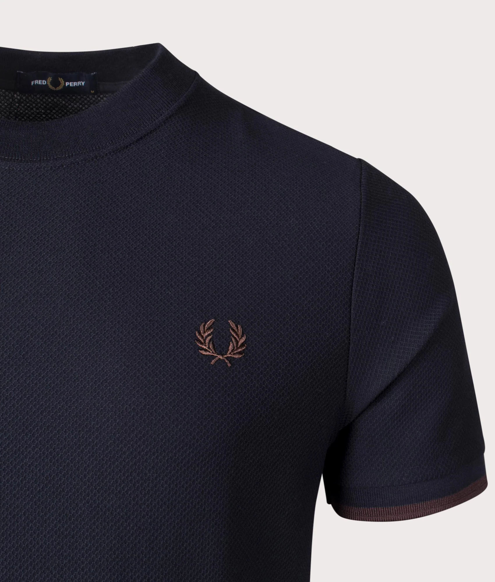 Regular Fit Tipped Cuff Piqué T-Shirt - Image 2
