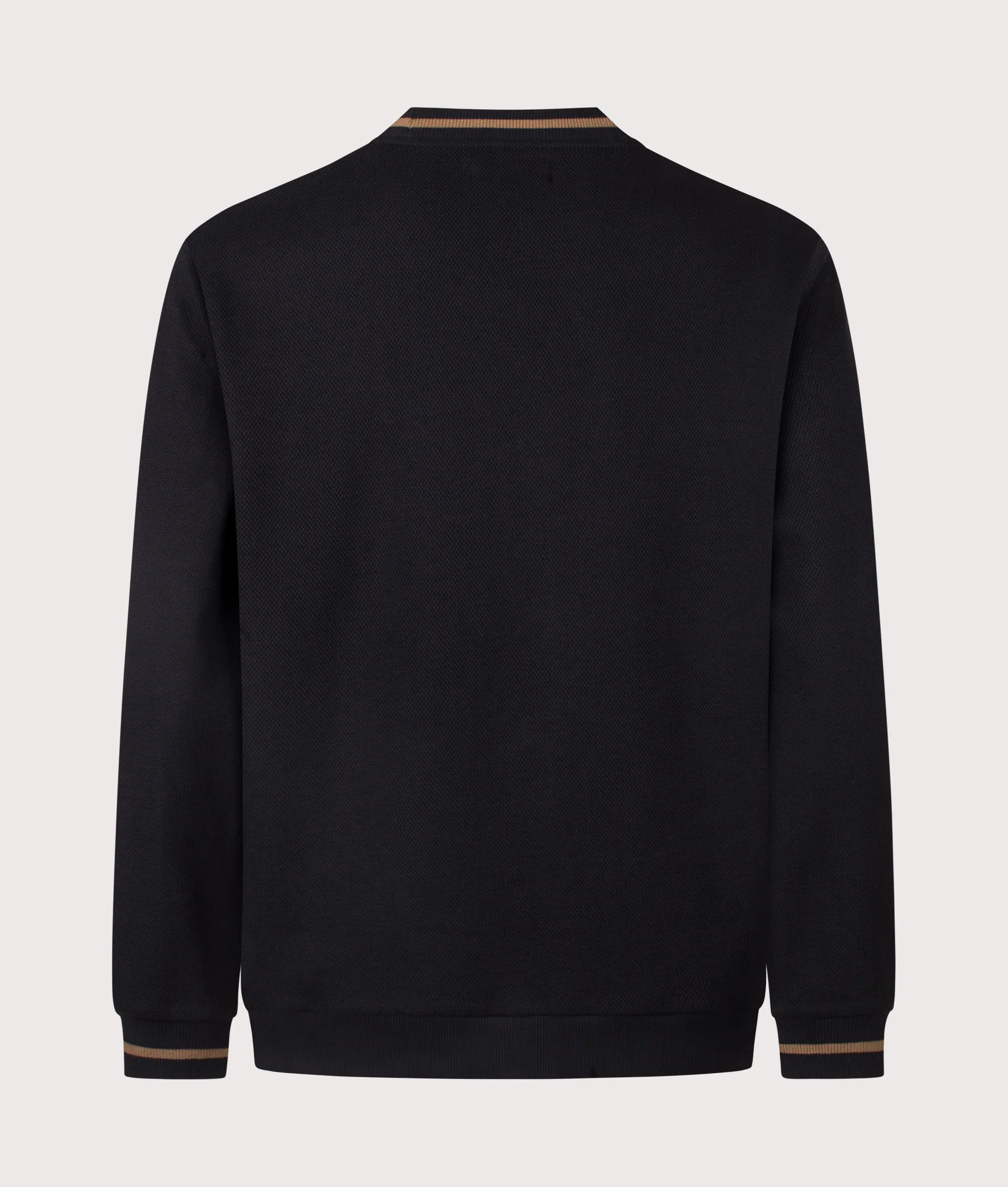 Regular Fit Tipped Piqué Texture Cardigan - Image 3