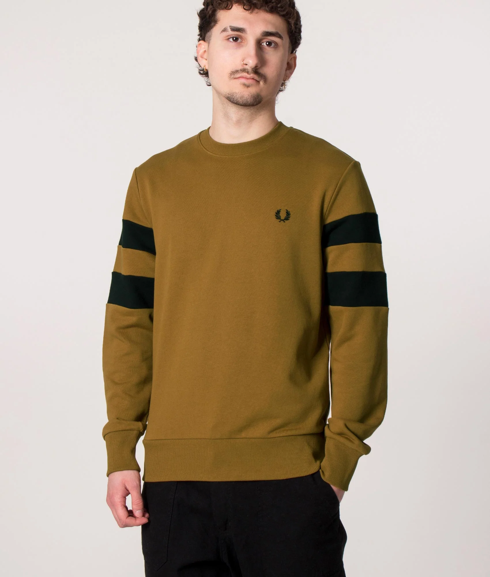Regular Fit Twin Tipped Sleeve Sweatshirt