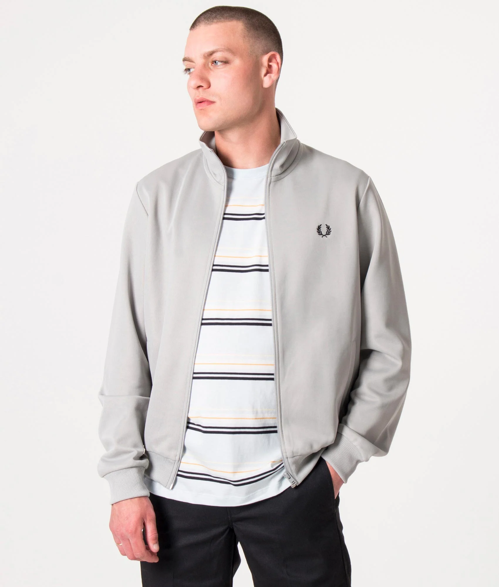Regular Fit Classic Track Top - Image 3