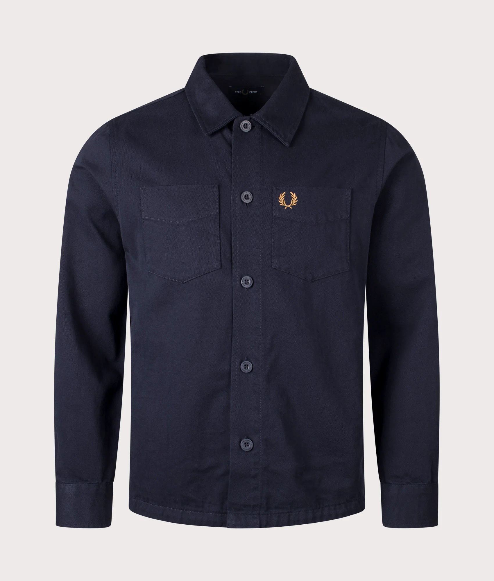 Regular Fit Twill Overshirt