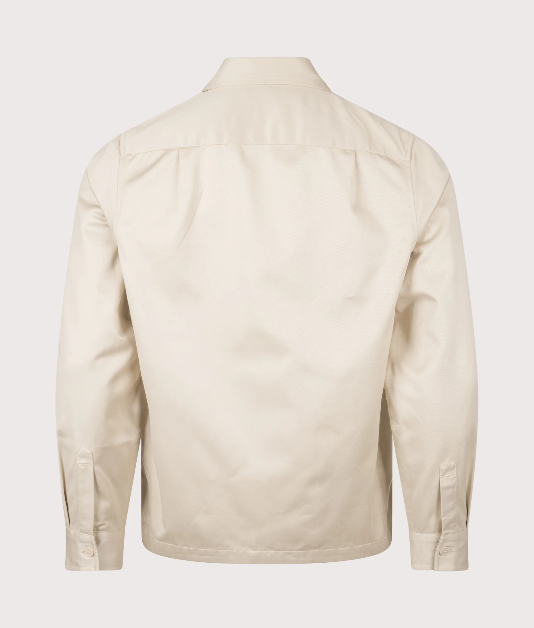 Regular Fit Twill Overshirt - Image 4