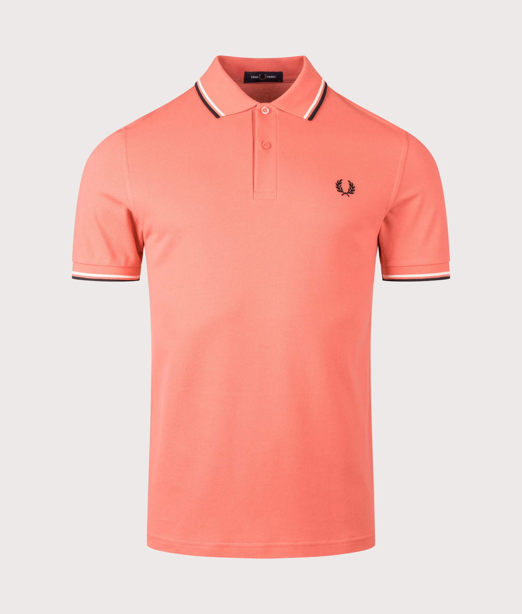Regular Fit Twin Tipped Fred Perry Polo Shirt