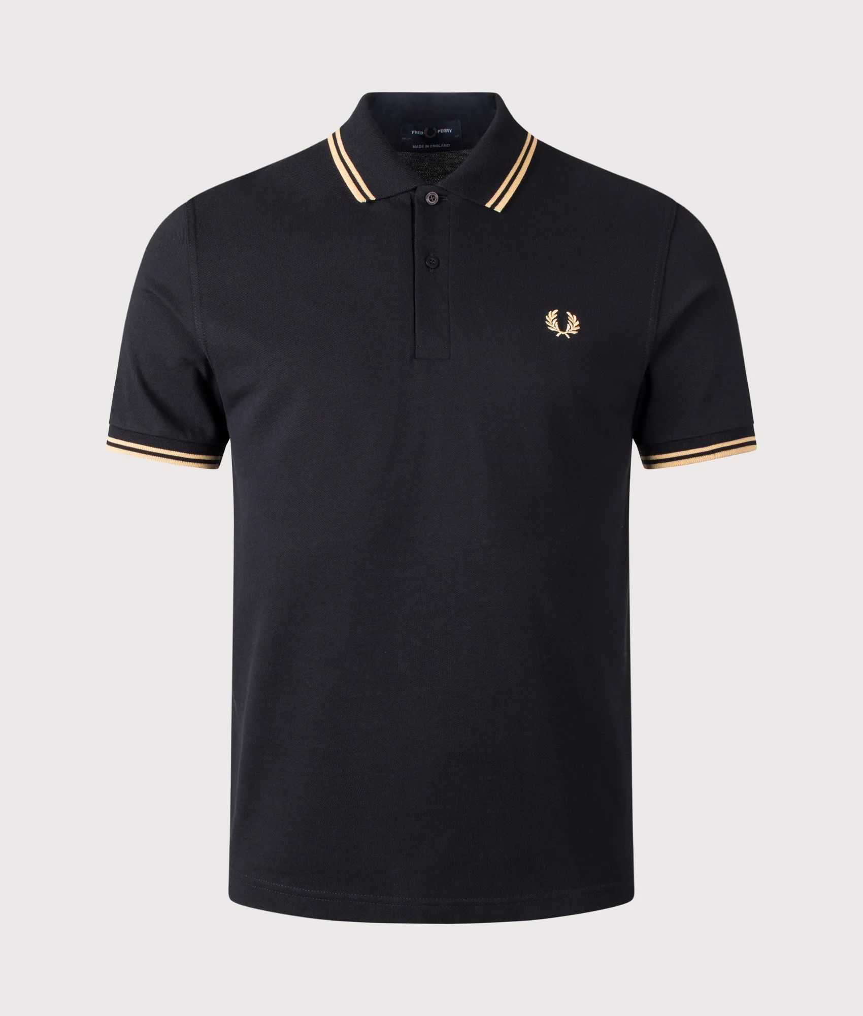 Regular Fit 'Made in England' Twin Tipped Fred Perry Polo Shirt
