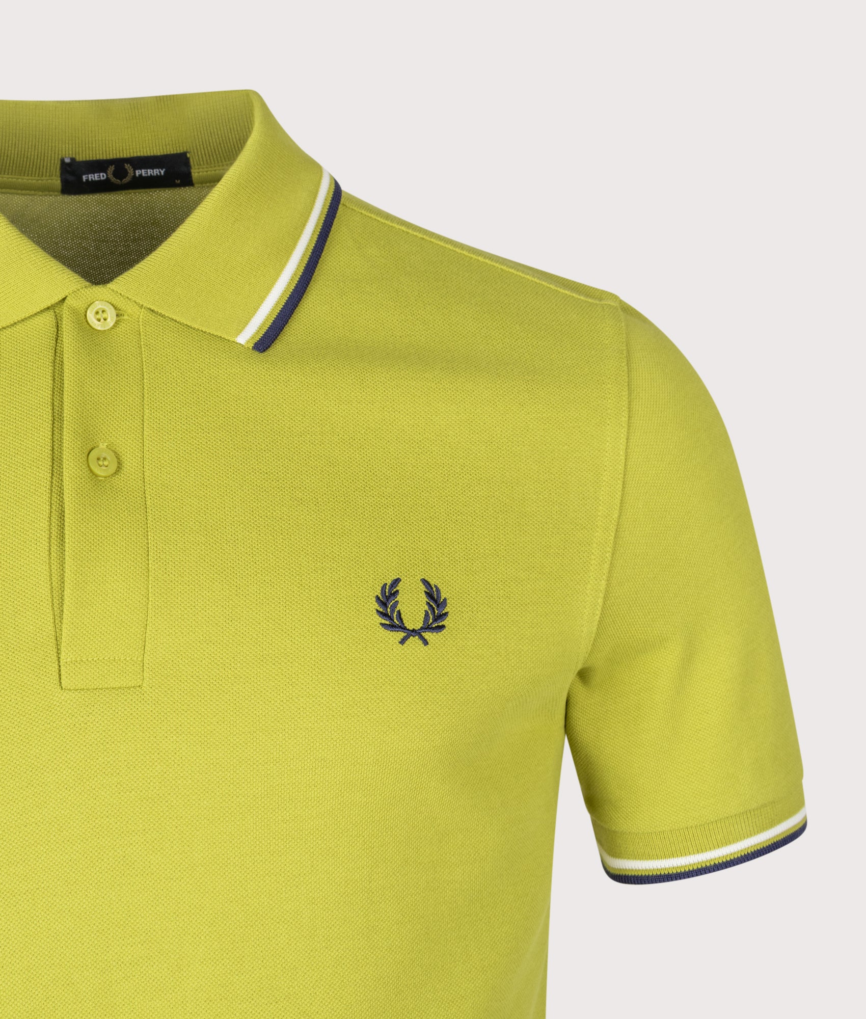 Regular Fit Twin Tipped Fred Perry Polo Shirt - Image 2