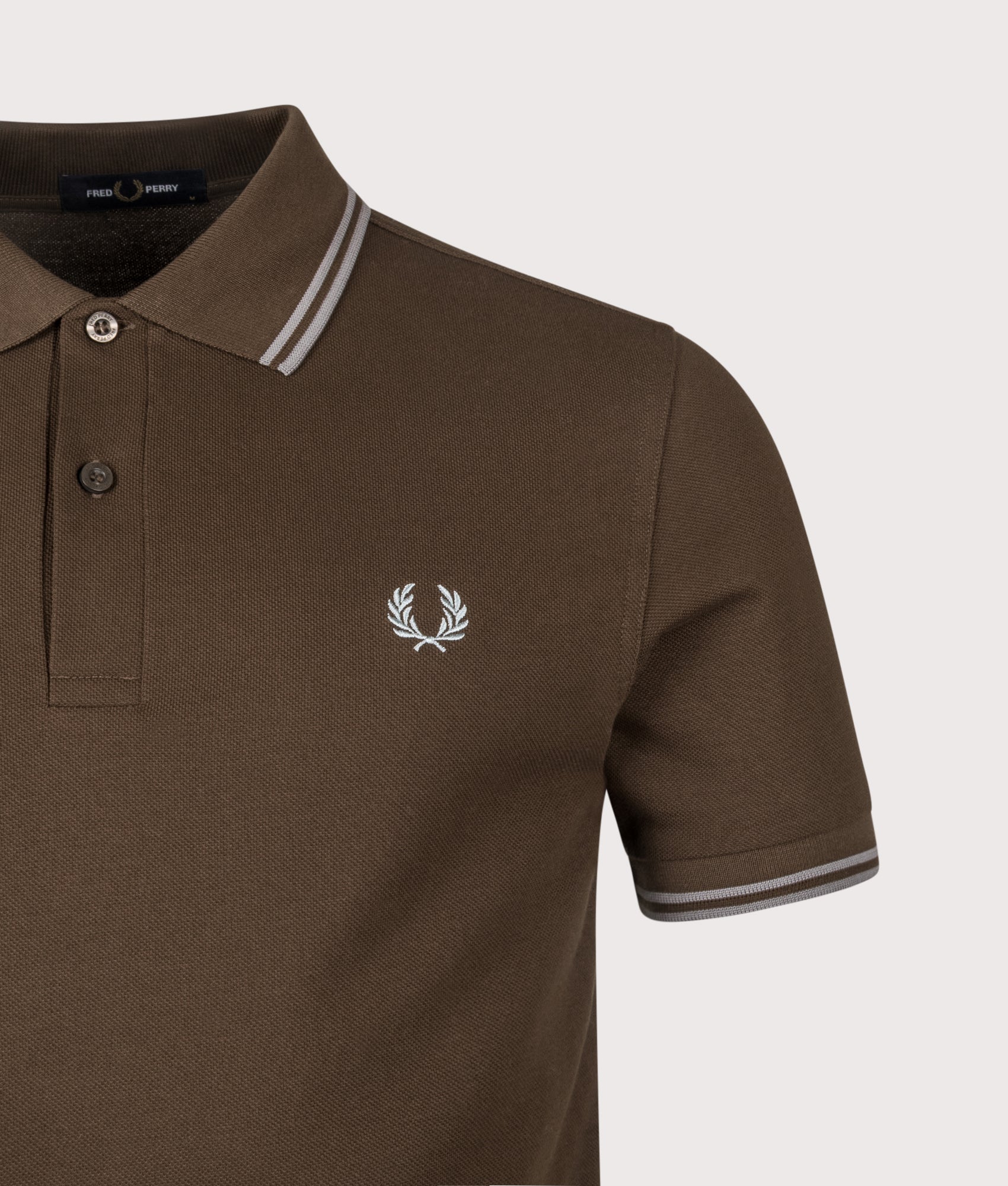 Regular Fit Twin Tipped Fred Perry Polo Shirt - Image 2