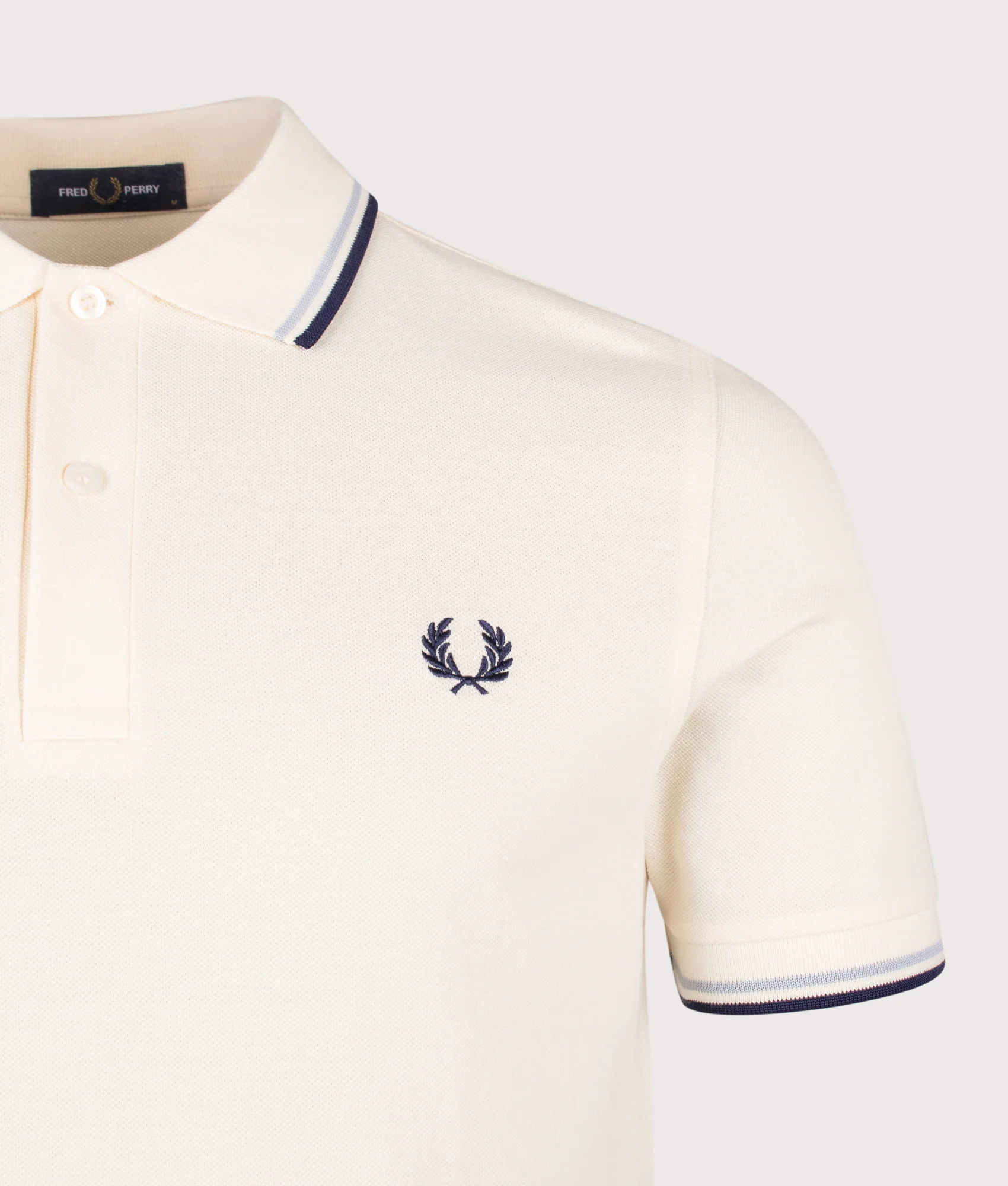 Regular Fit Twin Tipped Fred Perry Polo Shirt - Image 2