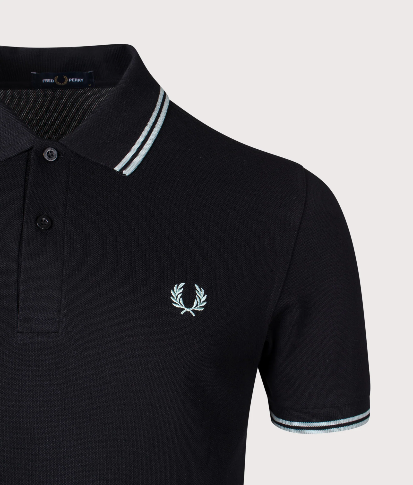 Regular Fit Twin Tipped Fred Perry Polo Shirt - Image 2